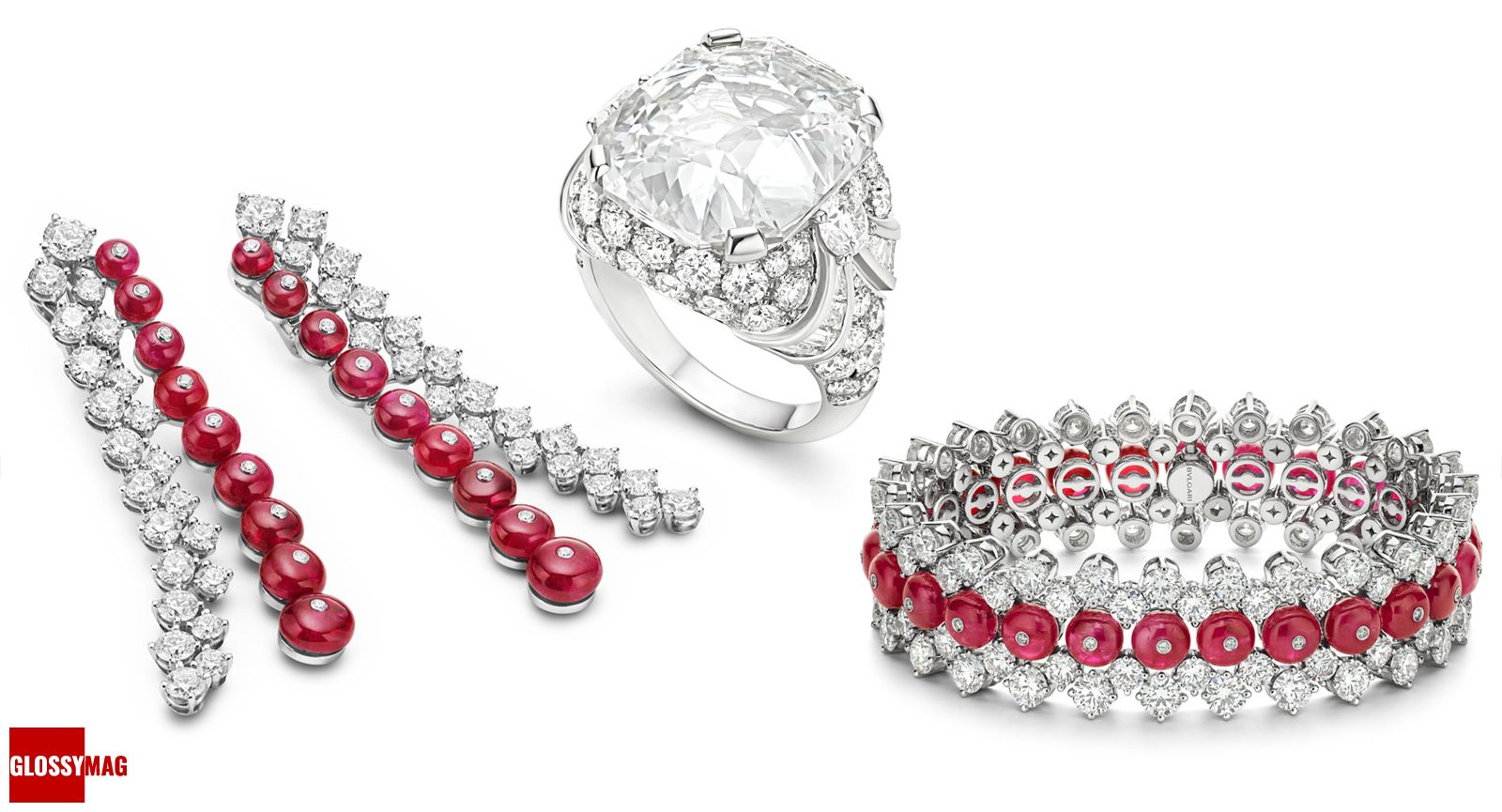 Рэйчел Броснахэн: серьги, браслет и кольцо Bvlgari Рэйчел Броснахэн: серьги, браслет, кольцо Bvlgari