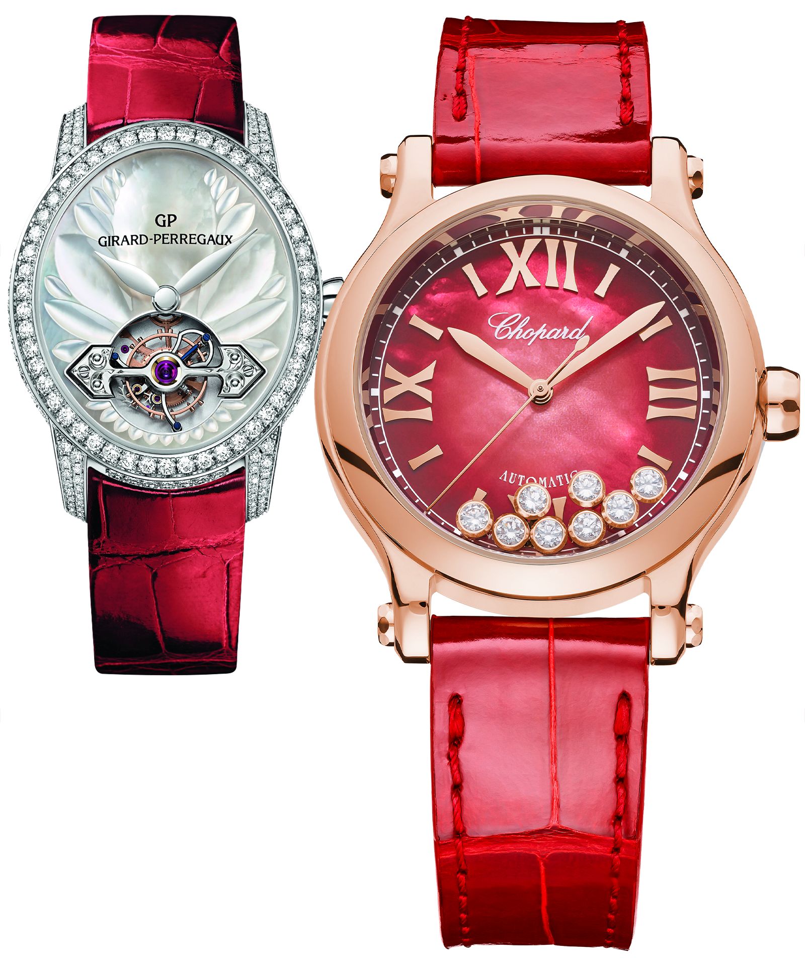 Часы с яркими элементами: Часы Girard-Perregaux, часы Chopard Часы Girard-Perregaux, часы Chopard