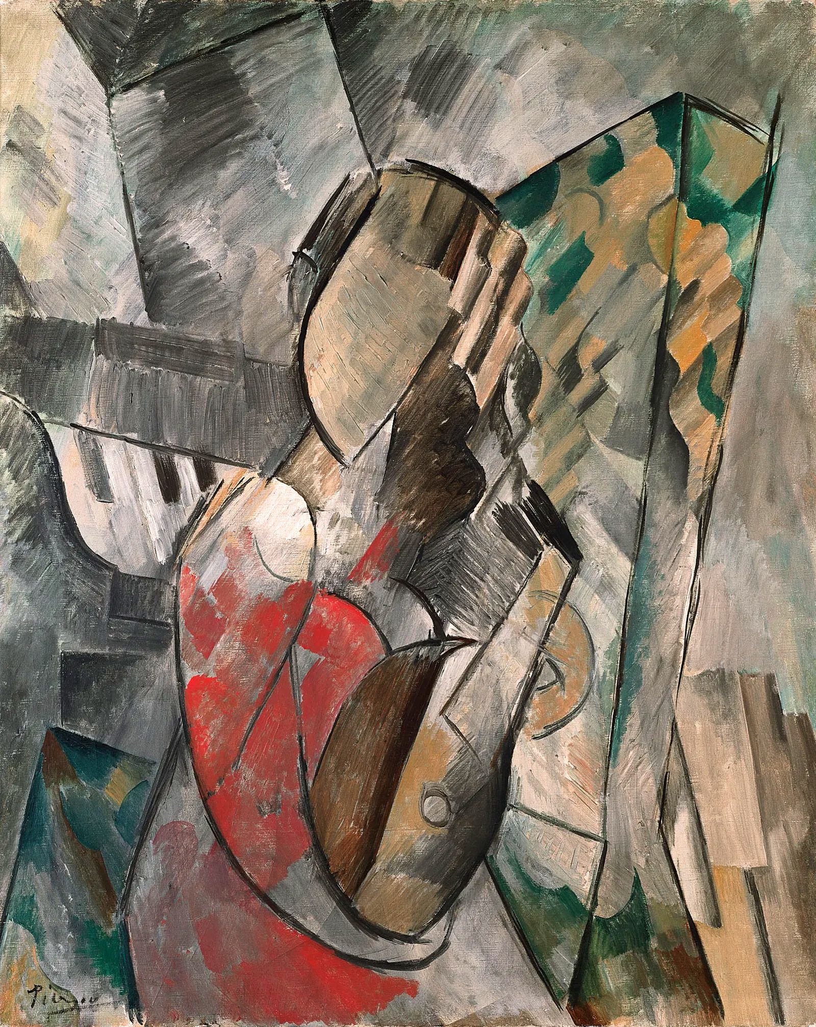 Пабло Пикассо. «Mujer con mandolina» («Женщина с мандолиной») Пабло Пикассо. «Mujer con mandolina» («Женщина с мандолиной»), 1908 г.