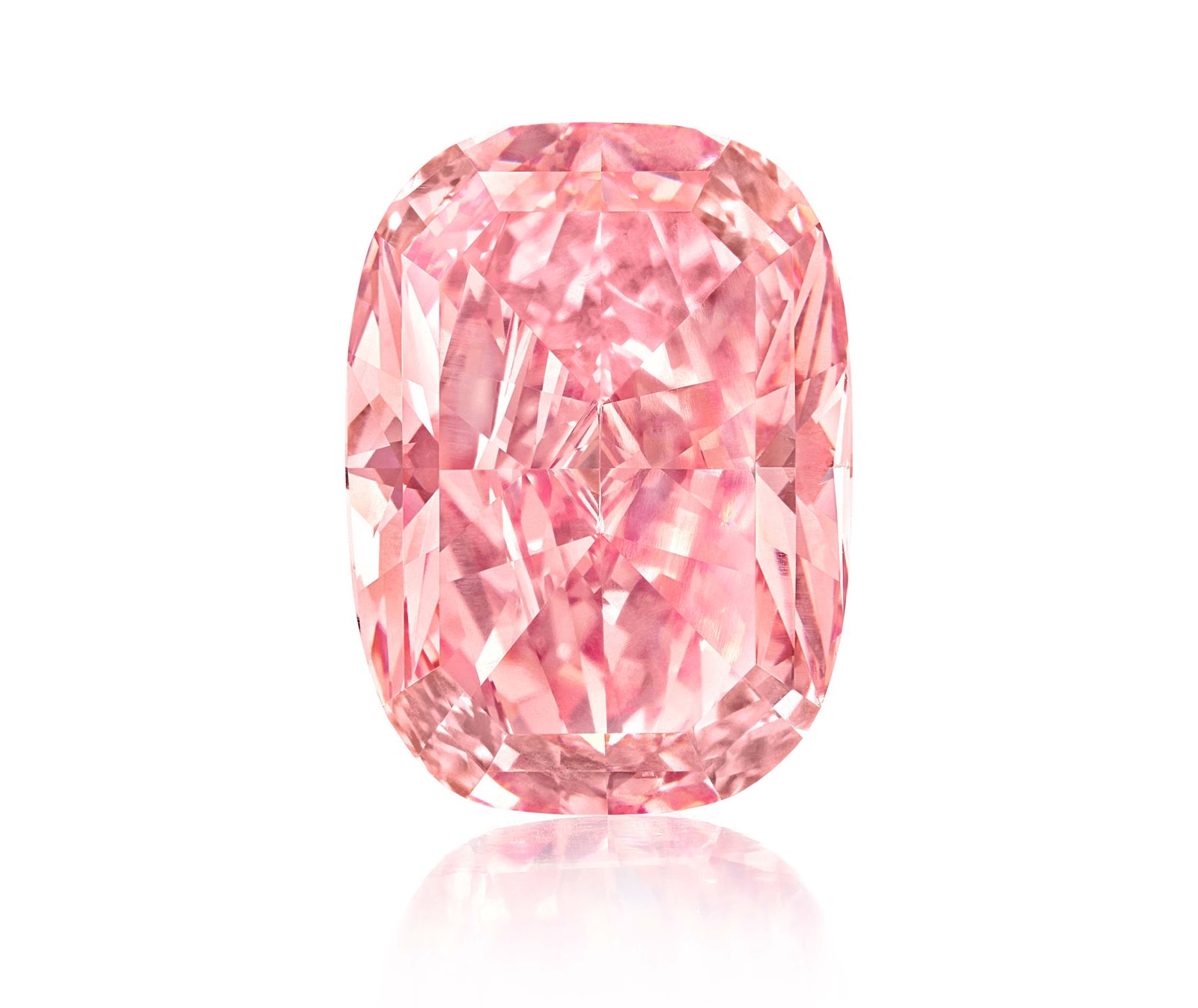 Розовый бриллиант «The Williamson Pink Star», фото 1 Розовый бриллиант «The Williamson Pink Star» («Розовая звезда Уильямсона»), фото 1