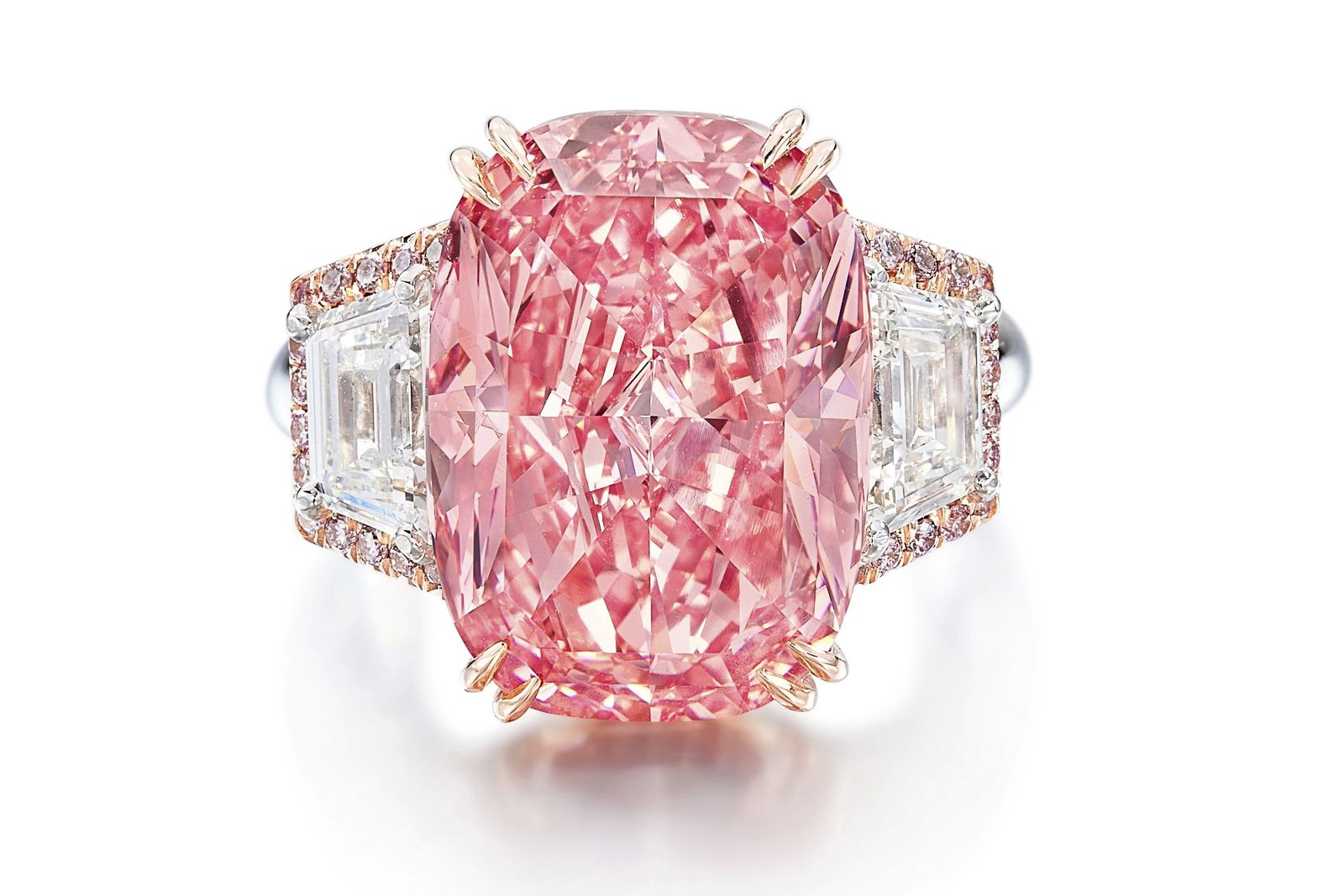 Розовый бриллиант «The Williamson Pink Star», фото 2 Розовый бриллиант «The Williamson Pink Star» («Розовая звезда Уильямсона»), фото 2