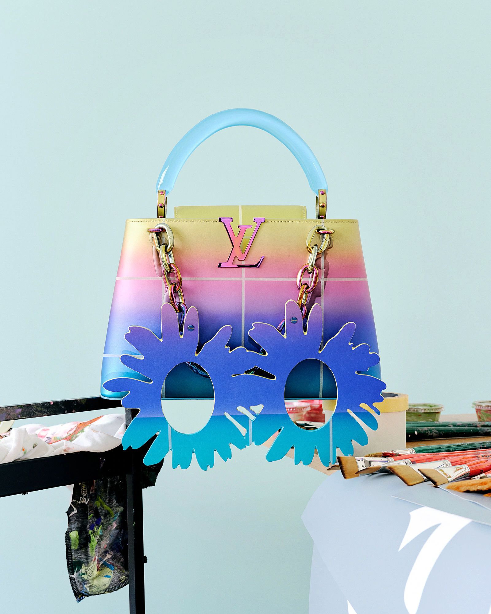 Сумка Louis Vuitton Амели Бертран Сумка Louis Vuitton Capucines Амели Бертран