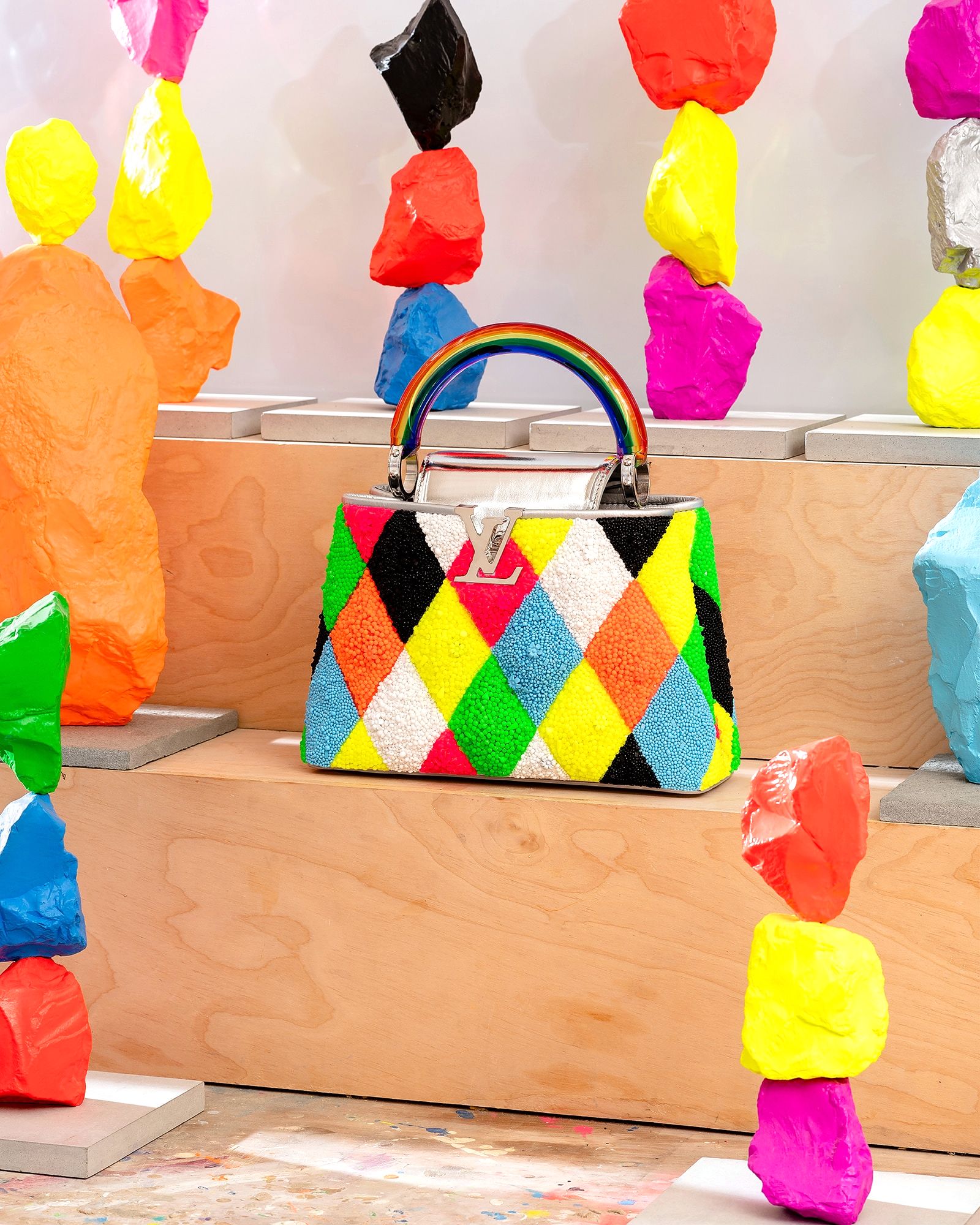 Сумка Louis Vuitton Уго Рондиноне Сумка Louis Vuitton Capucines Уго Рондиноне