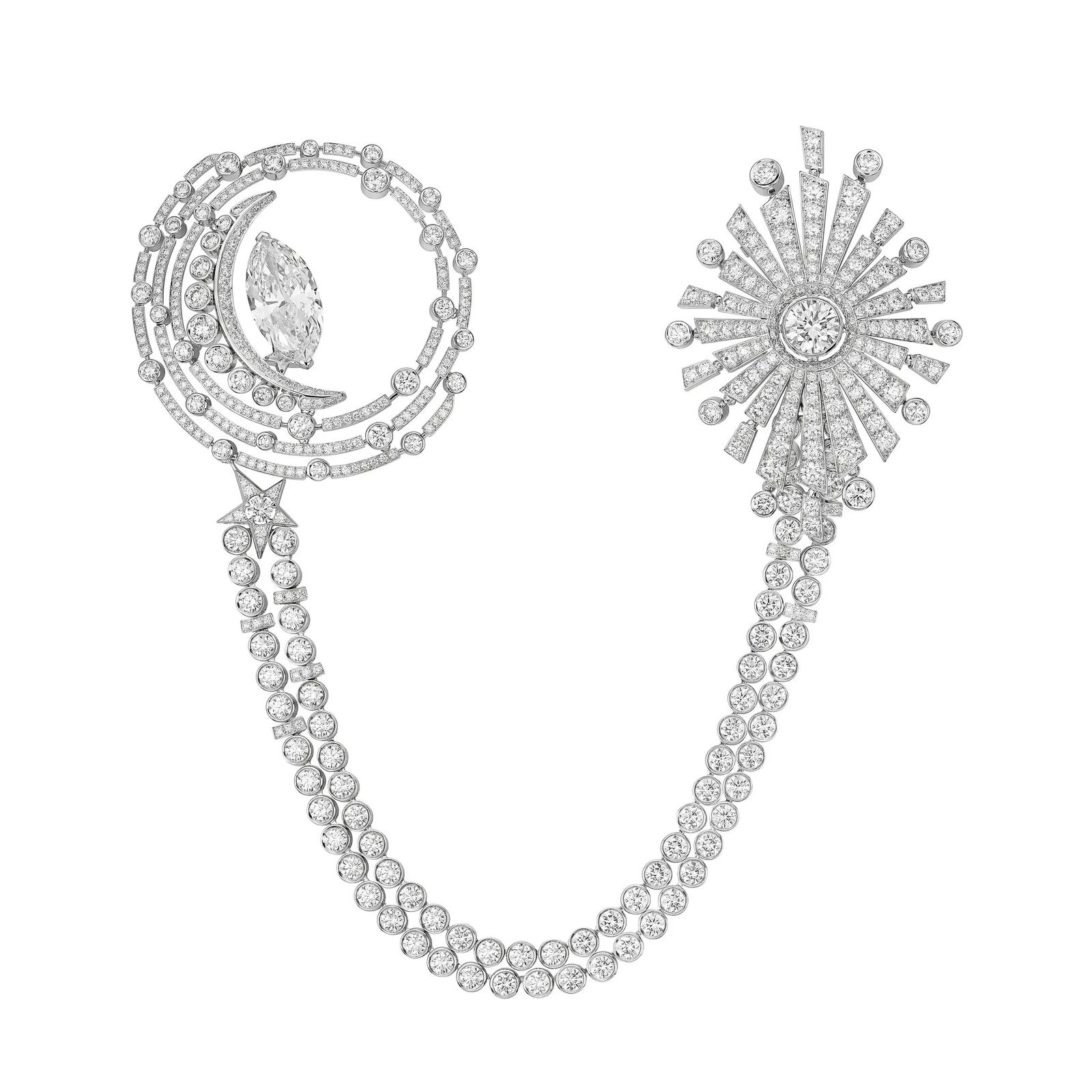 Брошь Lune Étincelante «1932» Chanel Брошь Lune Étincelante из коллекции «1932» Chanel