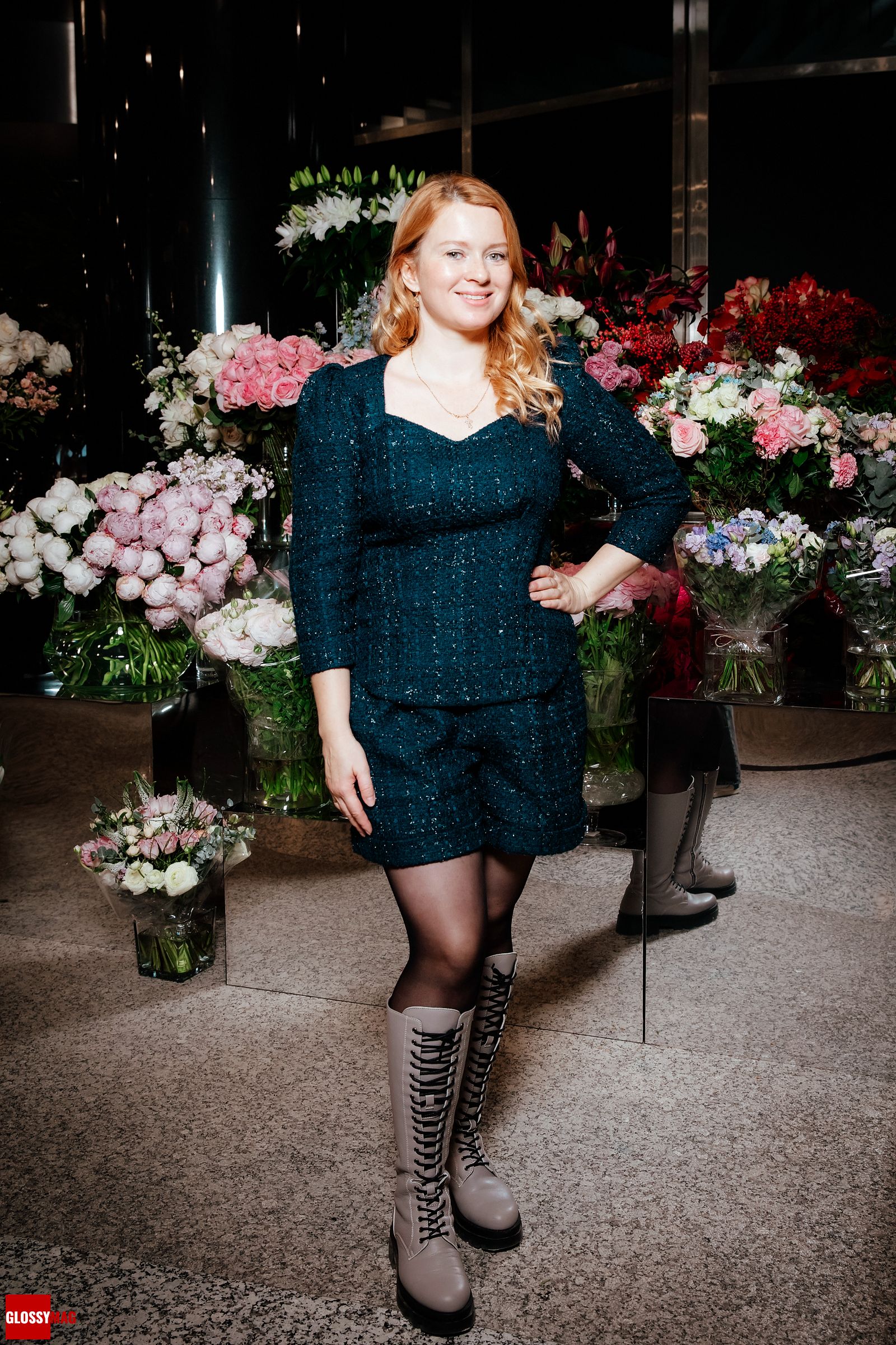 Екатерина Копанова на шоу Gulliver в рамках Seasons Fashion Week S/S 2023, 20 ноября 2022 г.