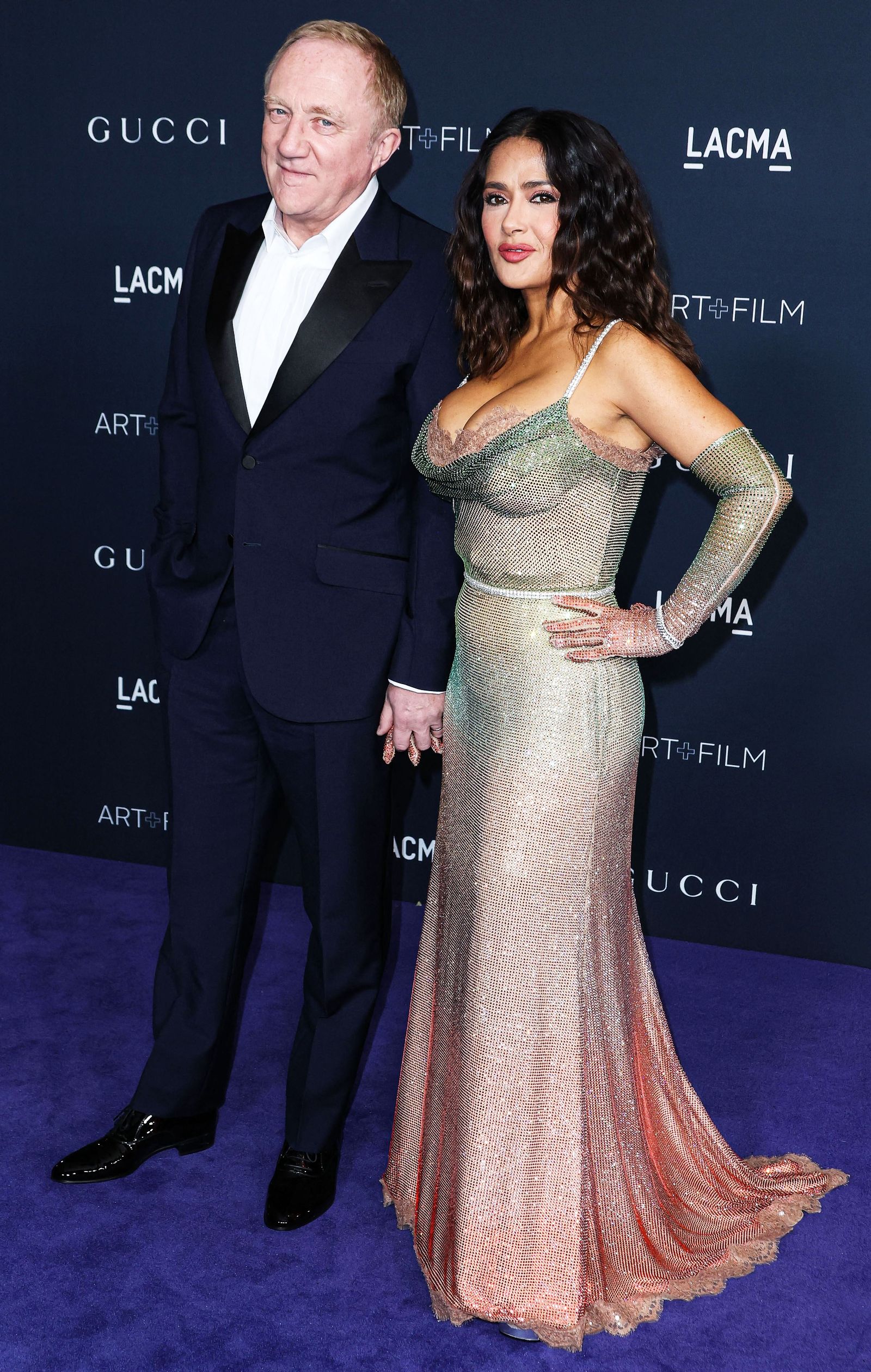 Франсуа-Анри Пино, Сальма Хайек на 11-м ежегодном гала-концерте LACMA Art + Film Gala 2022 в Лос-Анджелесе Франсуа-Анри Пино, Сальма Хайек на 11-м ежегодном гала-концерте LACMA Art + Film Gala 2022 в Лос-Анджелесе, 5 ноября 2022 г.