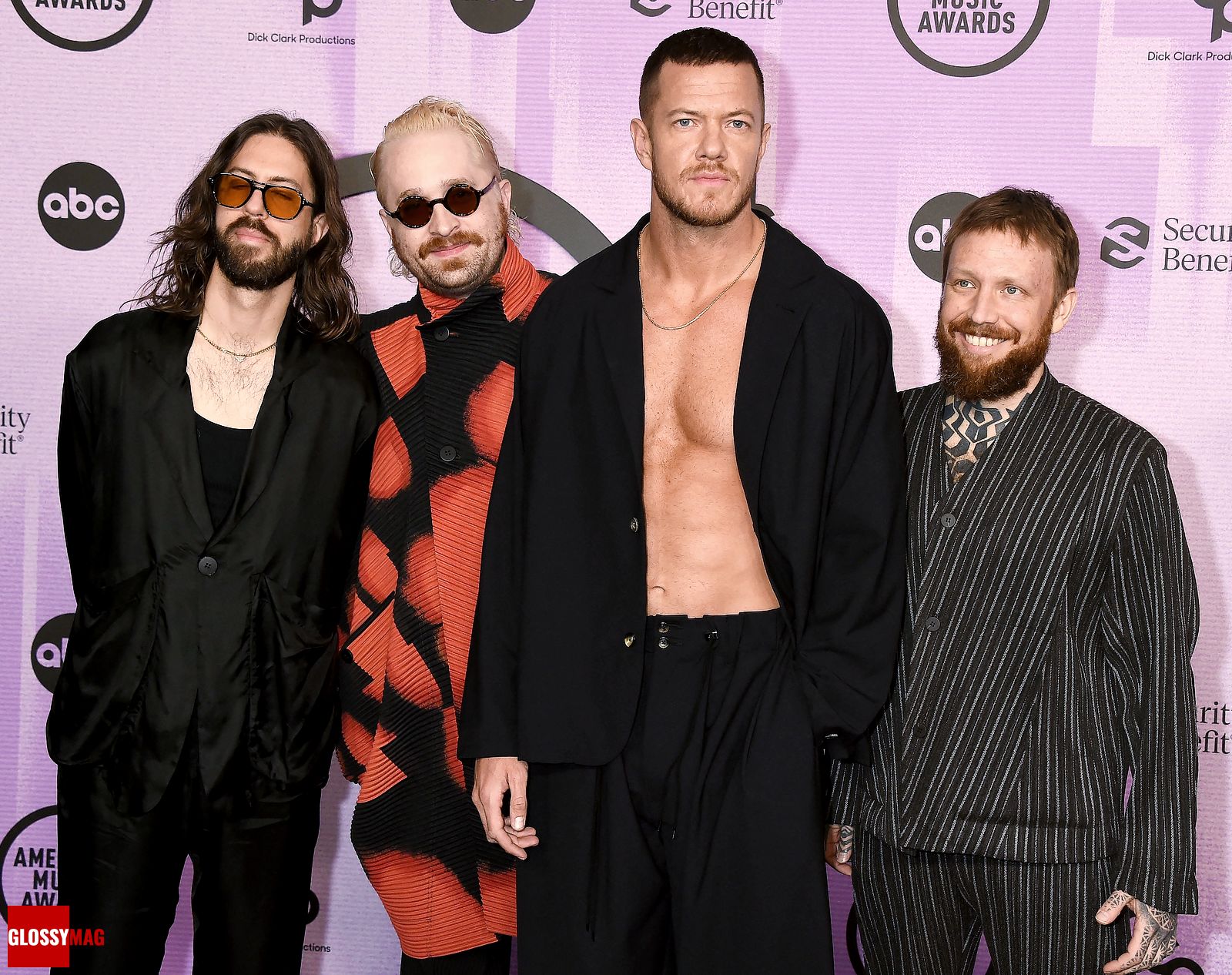Группа Imagine Dragons на церемонии вручения премии American Music Awards 2022 в Лос-Анджелесе Группа Imagine Dragons на церемонии вручения премии American Music Awards 2022 в Лос-Анджелесе, 20 ноября 2022 г.