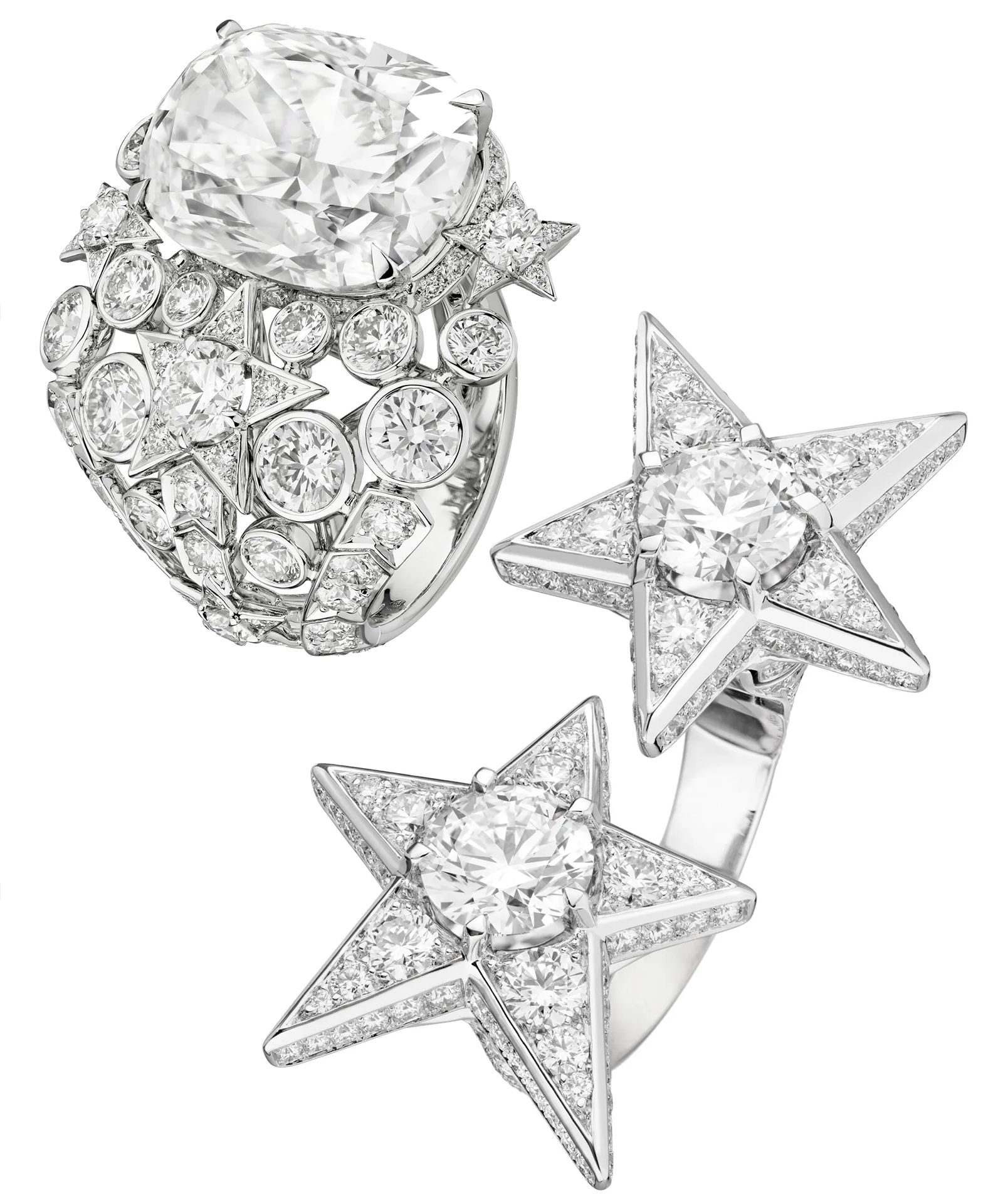 Кольца Comète Constellation «1932» Chanel Кольца Comète Constellation из коллекции «1932» Chanel