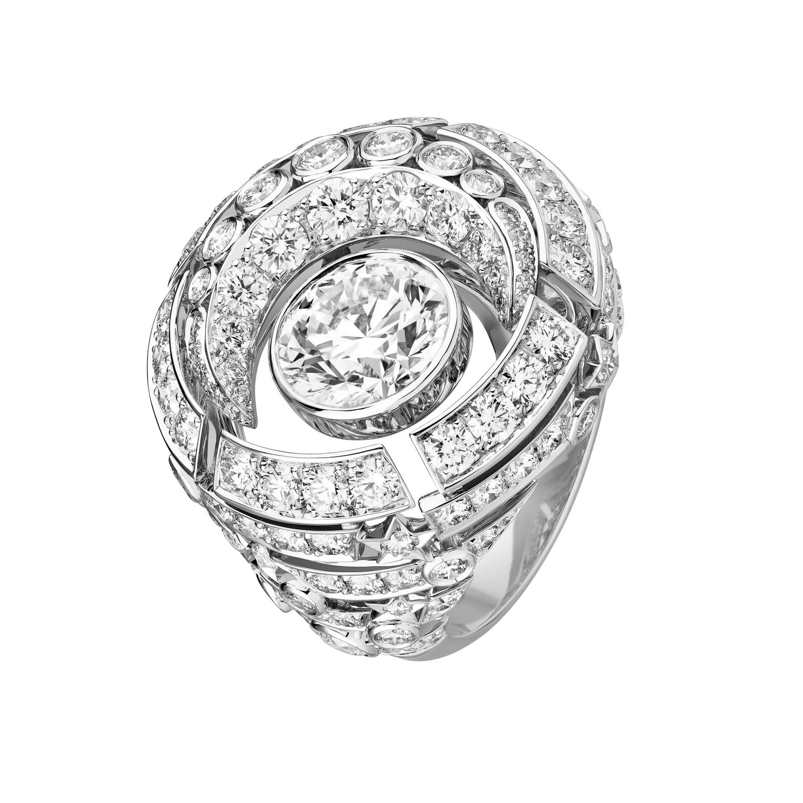 Кольцо Lune Silhouette «1932» Chanel Кольцо Lune Silhouette из коллекции «1932» Chanel