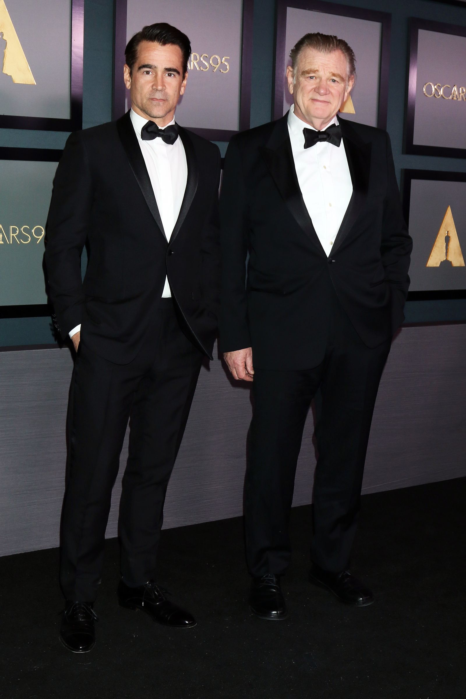 Колин Фаррелл и Брендан Глисон на церемонии Governors Awards 2022 в Сенчури-Сити Колин Фаррелл и Брендан Глисон на церемонии Governors Awards 2022 в Сенчури-Сити, 19 ноября 2022 г.