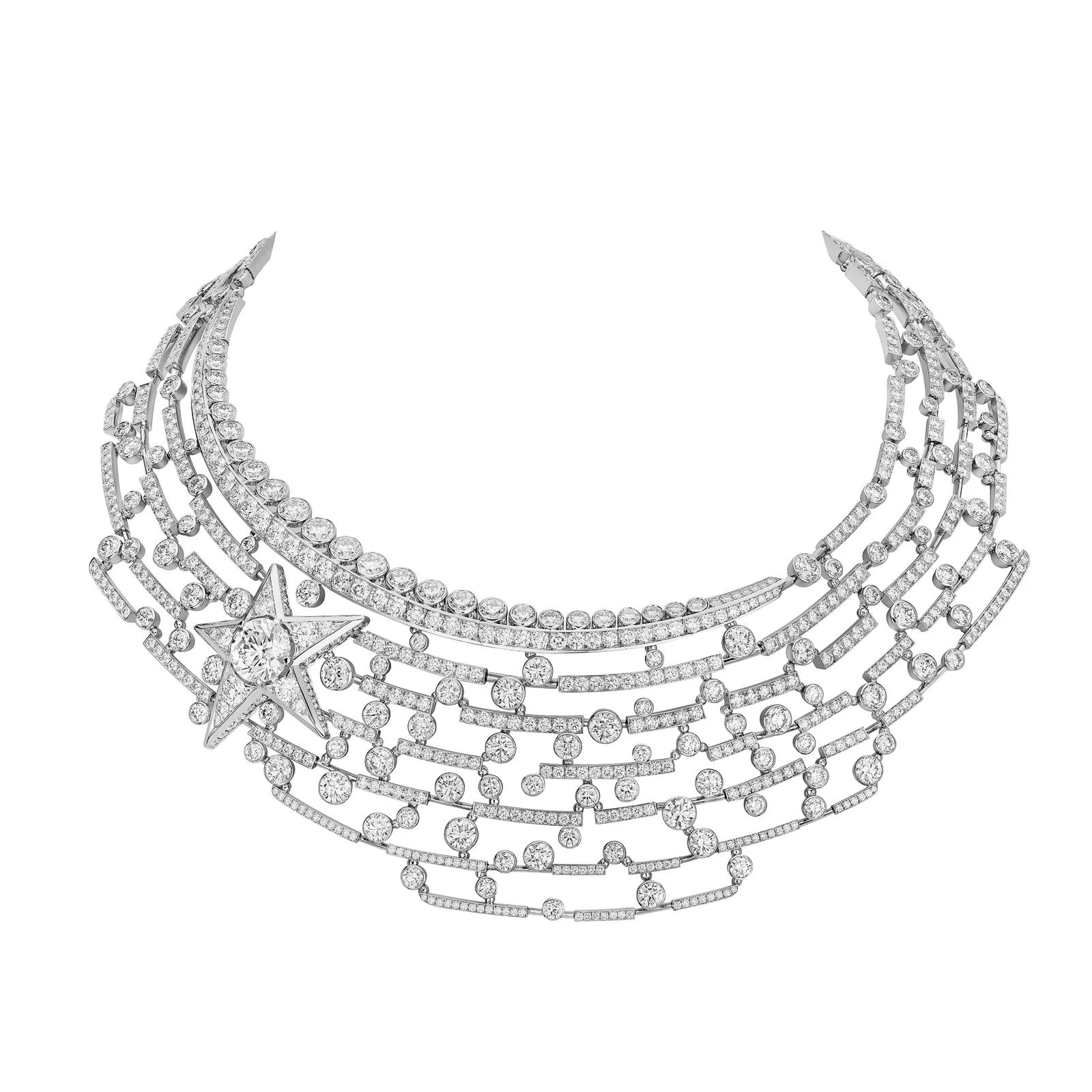 Ожерелье Lune Étincelante «1932» Chanel Ожерелье Lune Étincelante из коллекции «1932» Chanel
