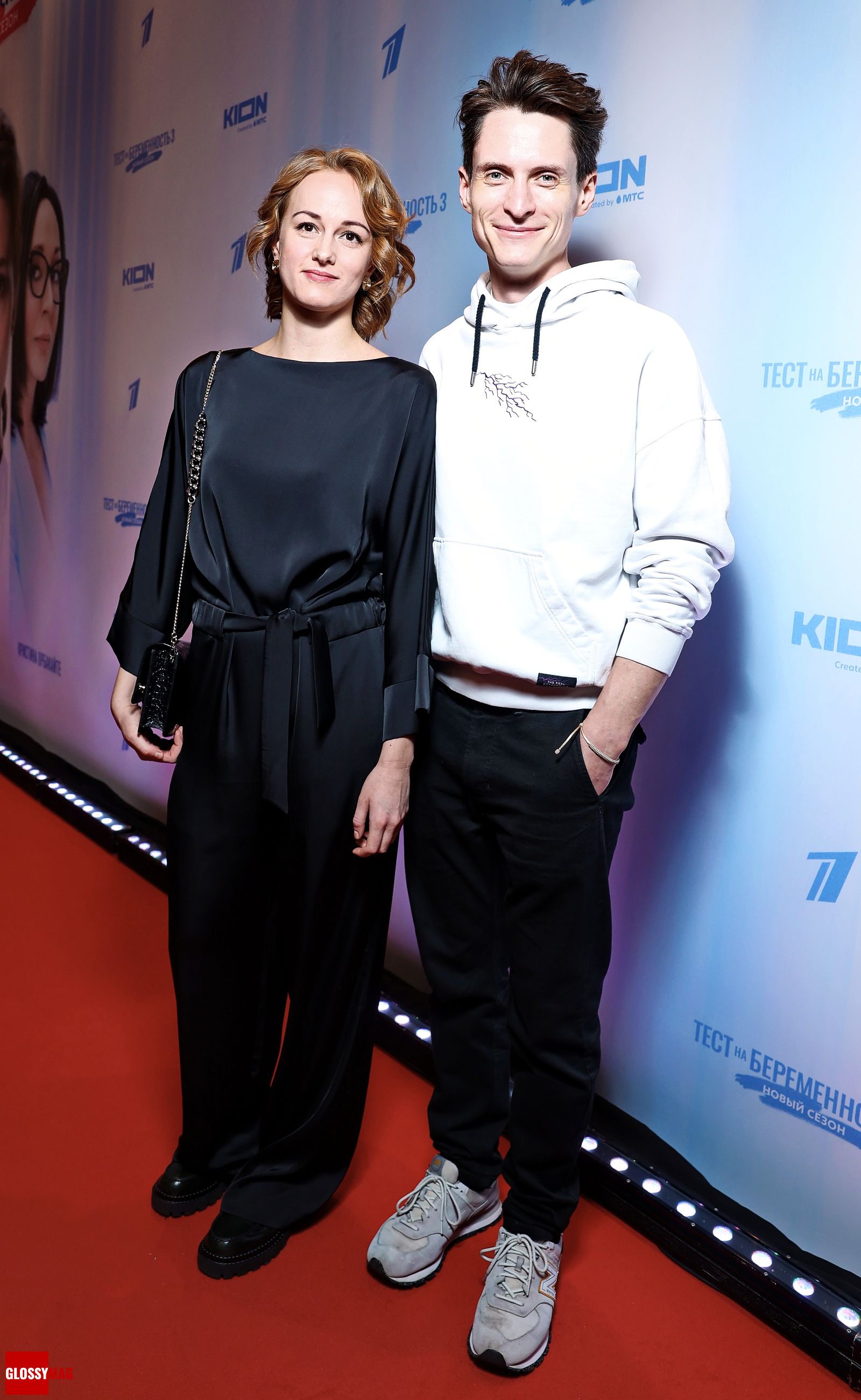Павел Кузьмин и Серафима Огарева на премьере сериала «Тест на беременность» Павел Кузьмин и Серафима Огарева на премьере нового сезона сериала «Тест на беременность»