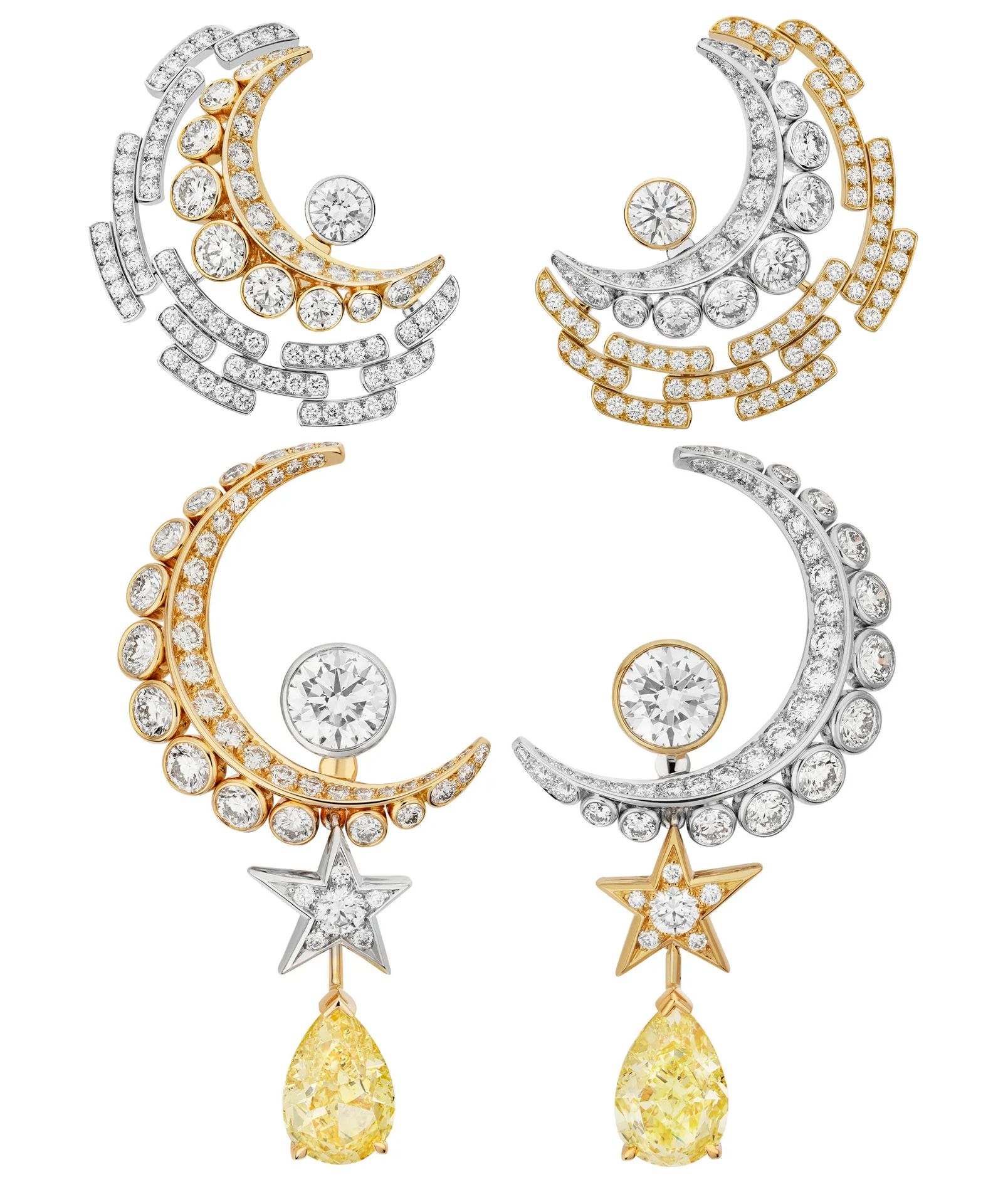 Серьги Lune Solaire «1932» Chanel Серьги Lune Solaire из коллекции «1932» Chanel