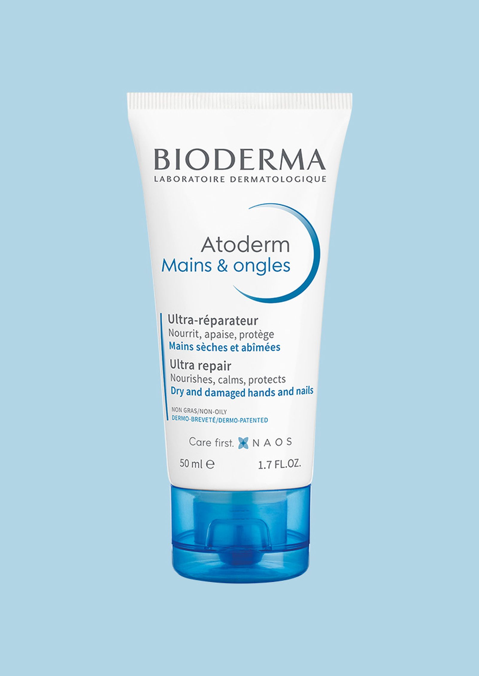 Bioderma, питательный крем для очень сухой, чувствительной, раздраженной и атопичной кожи рук и ногтей Atoderm Bioderma, питательный крем Atoderm