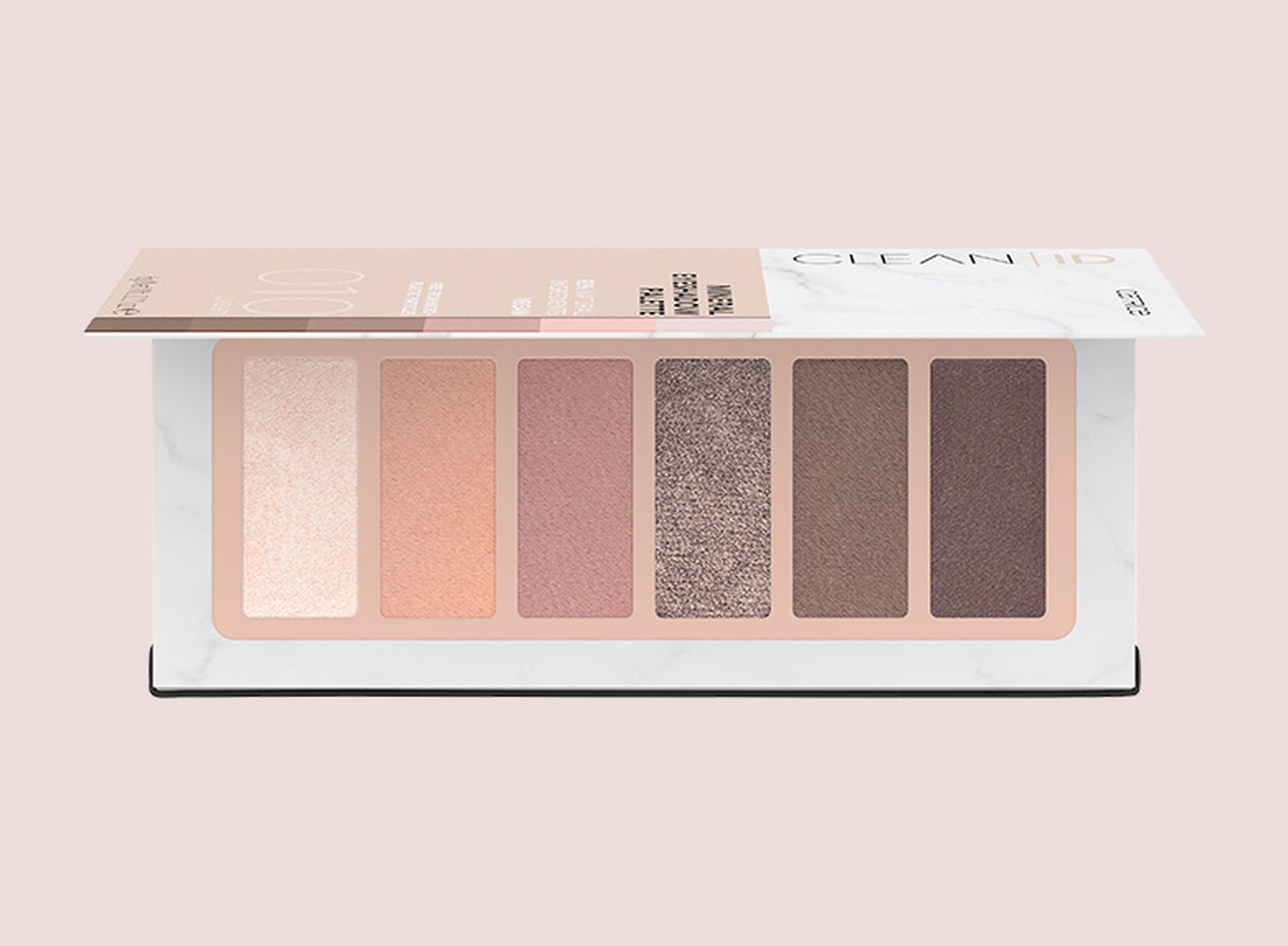 Catrice, палетка теней Mineral Eyeshadow Palettes Clean ID Catrice Mineral Eyeshadow Palettes Clean ID