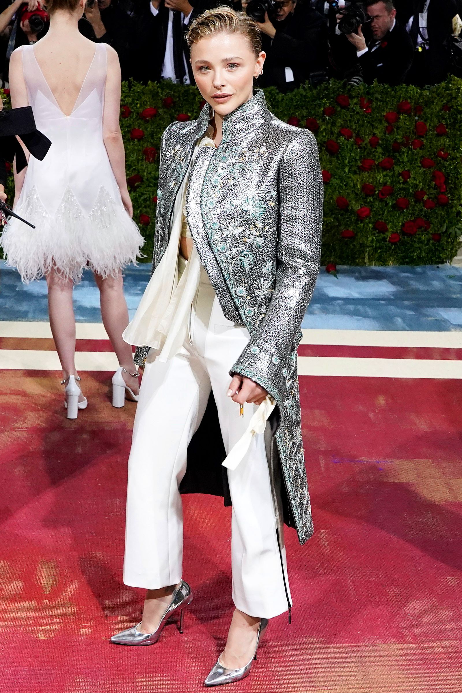 Хлоя Грейс Морец на балу Института костюма Met Gala в Нью-Йорке Хлоя Грейс Морец на балу Института костюма Met Gala в Нью-Йорке, 2 мая 2022 г.