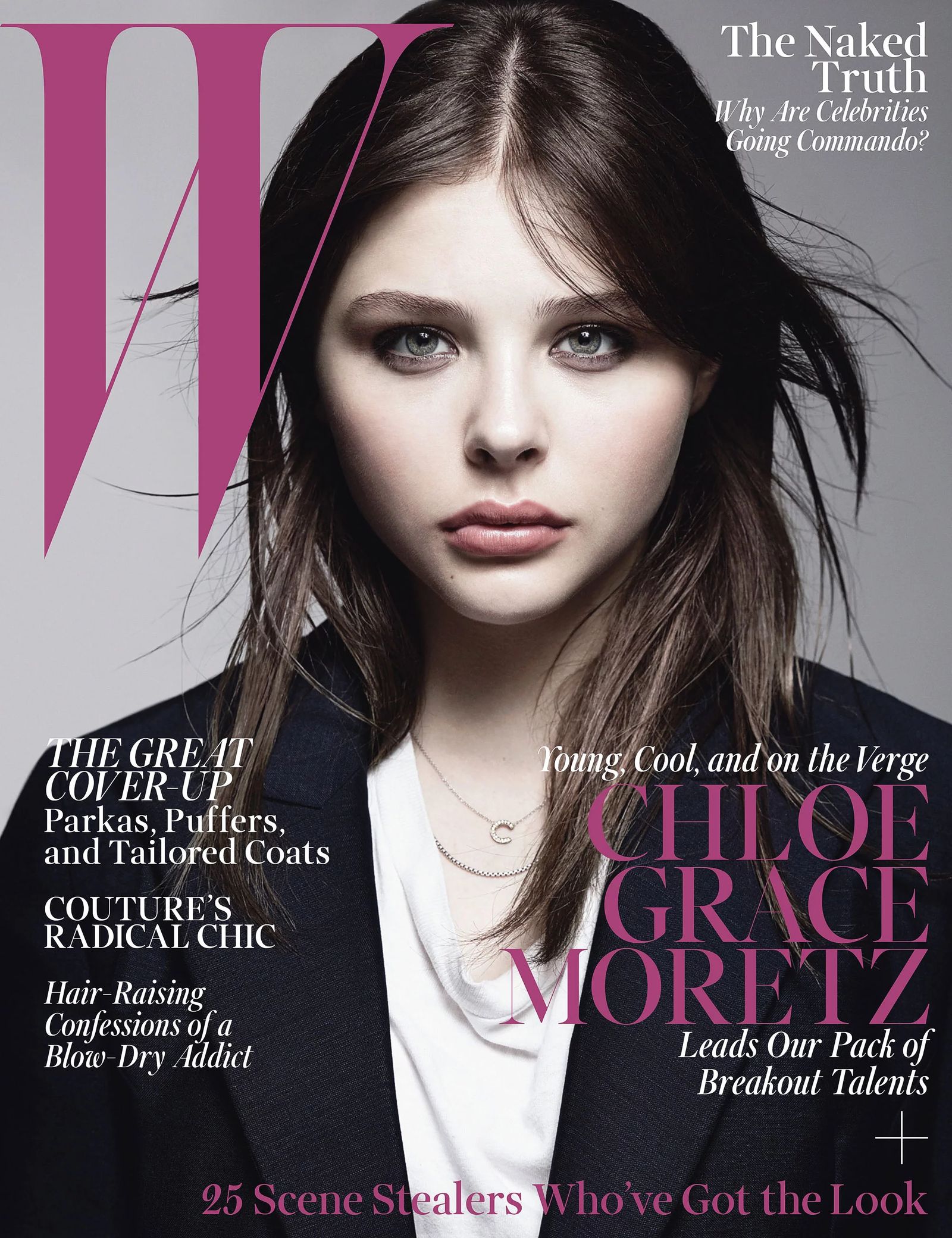 Хлоя Грейс Морец на обложке W Magazine Хлоя Грейс Морец на обложке журнала W Magazine