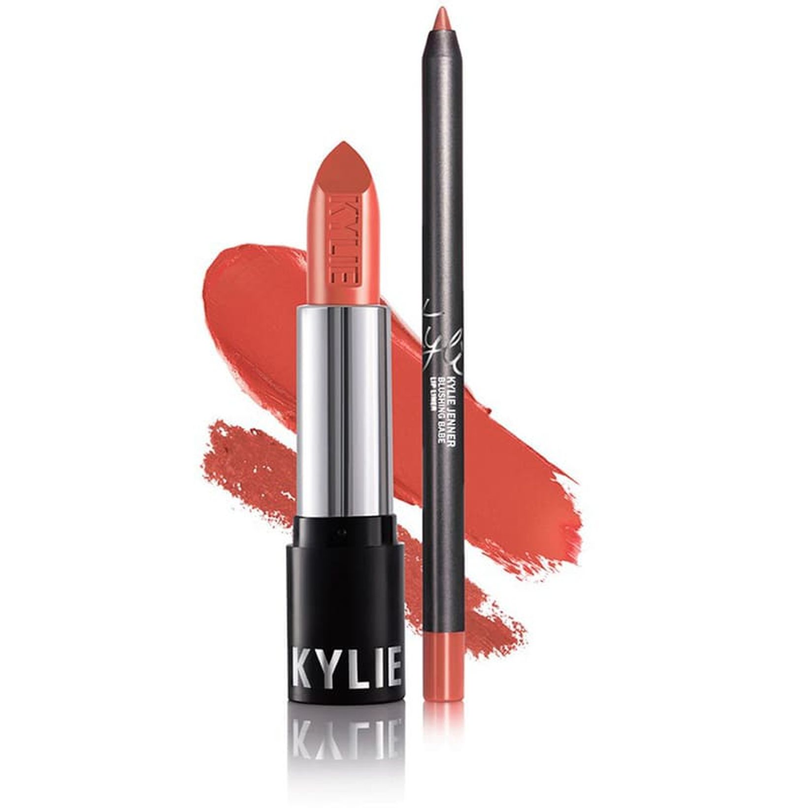 Kylie Cosmetics, матовая помада и лайнер для губ «Blushing Babe» Kylie Cosmetics, матовая помада и лайнер для губ, оттенок «Blushing Babe»