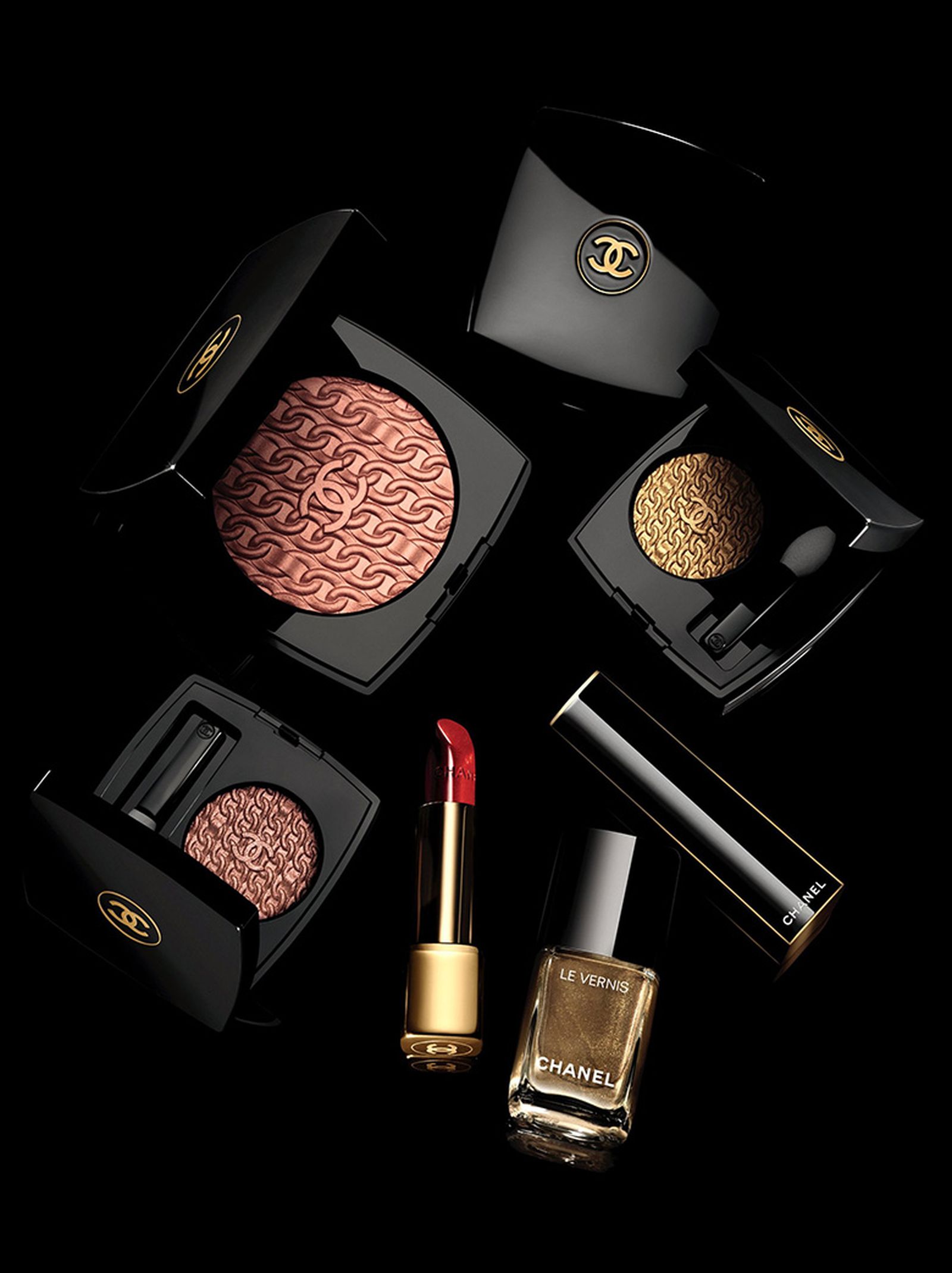 Праздничная коллекция макияжа Les Chaînes d’Or de Chanel, фото 2 Les Chaînes d’Or de Chanel, фото 2