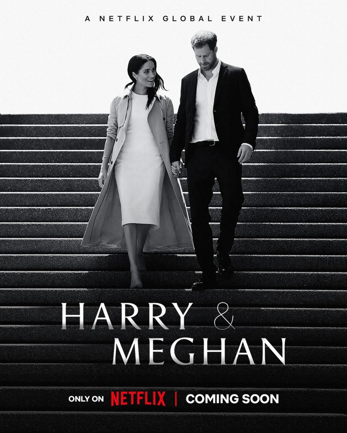 Постер к фильму «Harry & Meghan» Постер к фильму Netflix «Harry & Meghan»