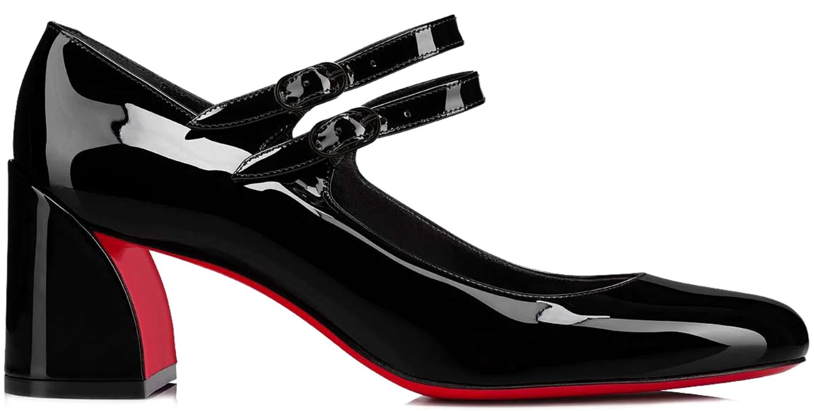 Туфли Christian Louboutin «Miss Jane» из эпизода 4 «Woe What A Night» «Wednesday» Туфли Christian Louboutin «Miss Jane» из эпизода 4 «Woe What A Night» сериала «Wednesday»