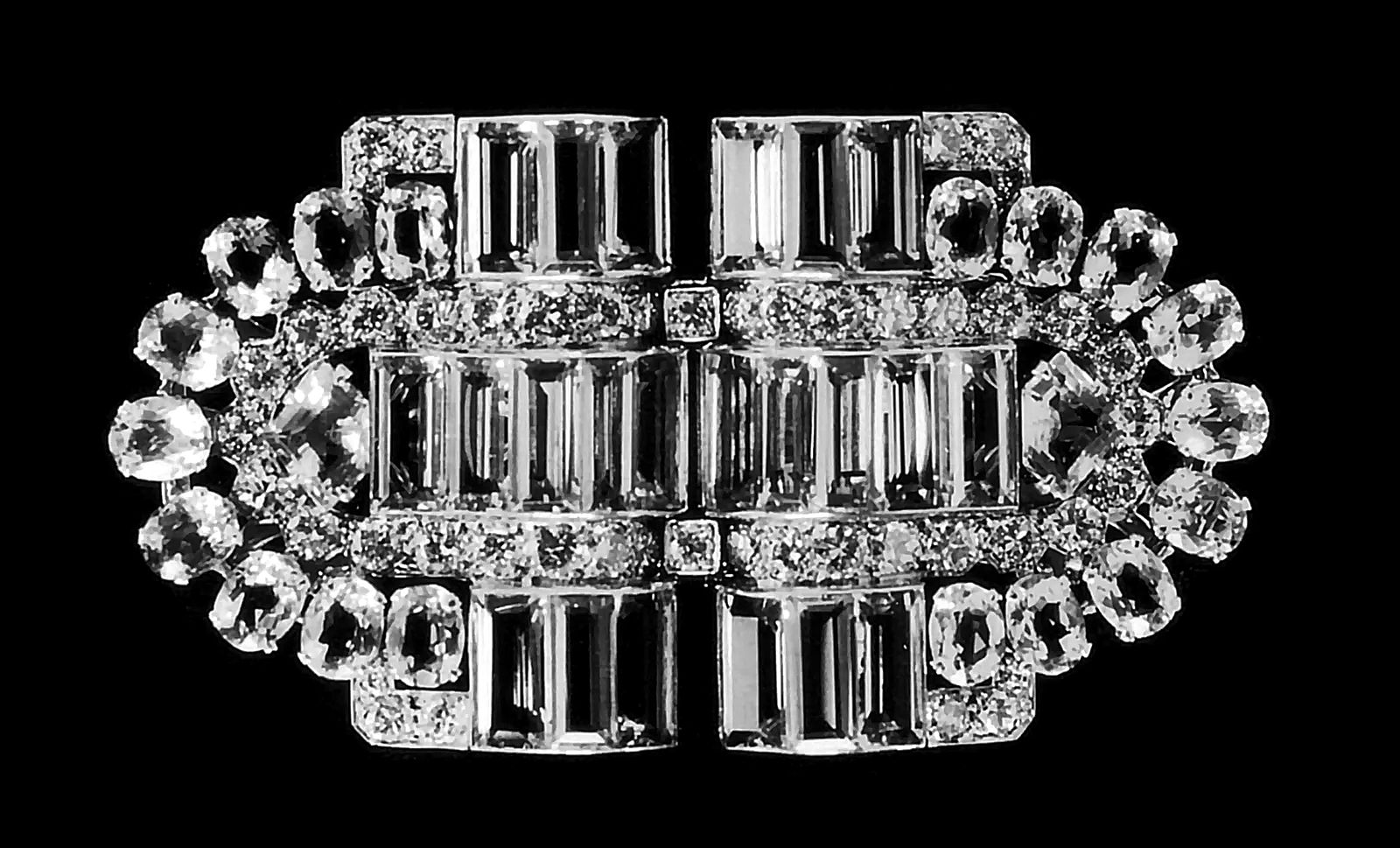Брошь дома Boucheron с аквамаринами и бриллиантами, 1937 г. Брошь Boucheron с аквамаринами и бриллиантами, 1937 г.