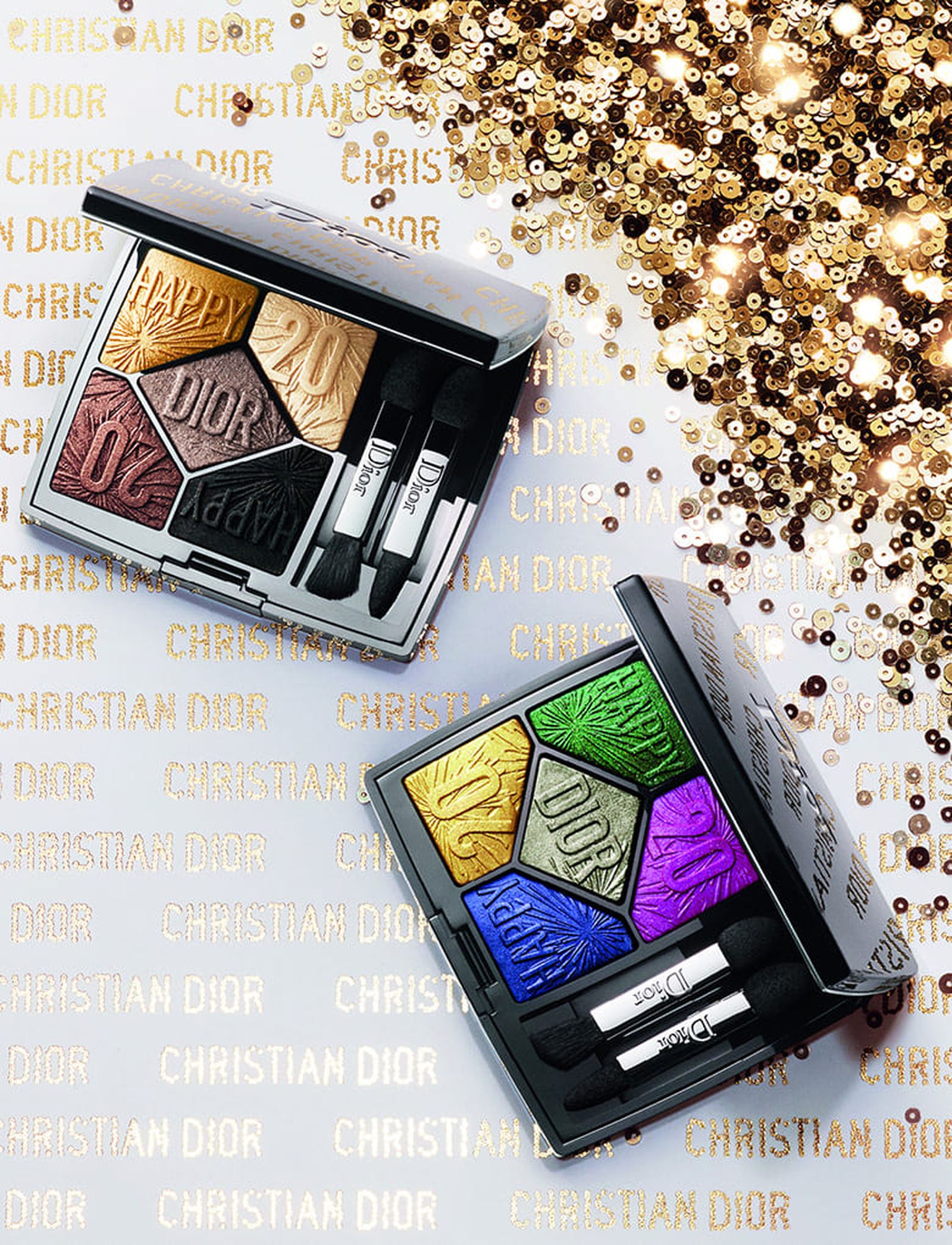 Dior 5 Couleurs Eyeshadow Holiday 2019, фото 1 Dior, лимитированный выпуск палетки Dior 5 Couleurs Eyeshadow Holiday 2019, фото 1