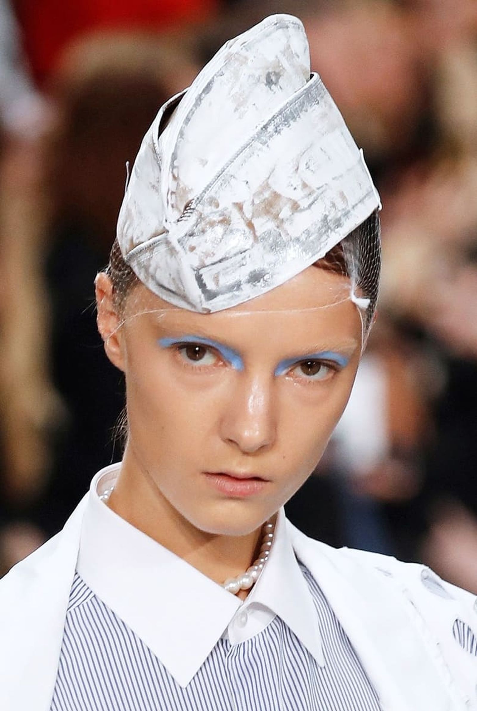 Шоу Maison Margiela Spring/Summer 2020, фото 5 Макияж на шоу Maison Margiela Spring/Summer 2020, фото 5