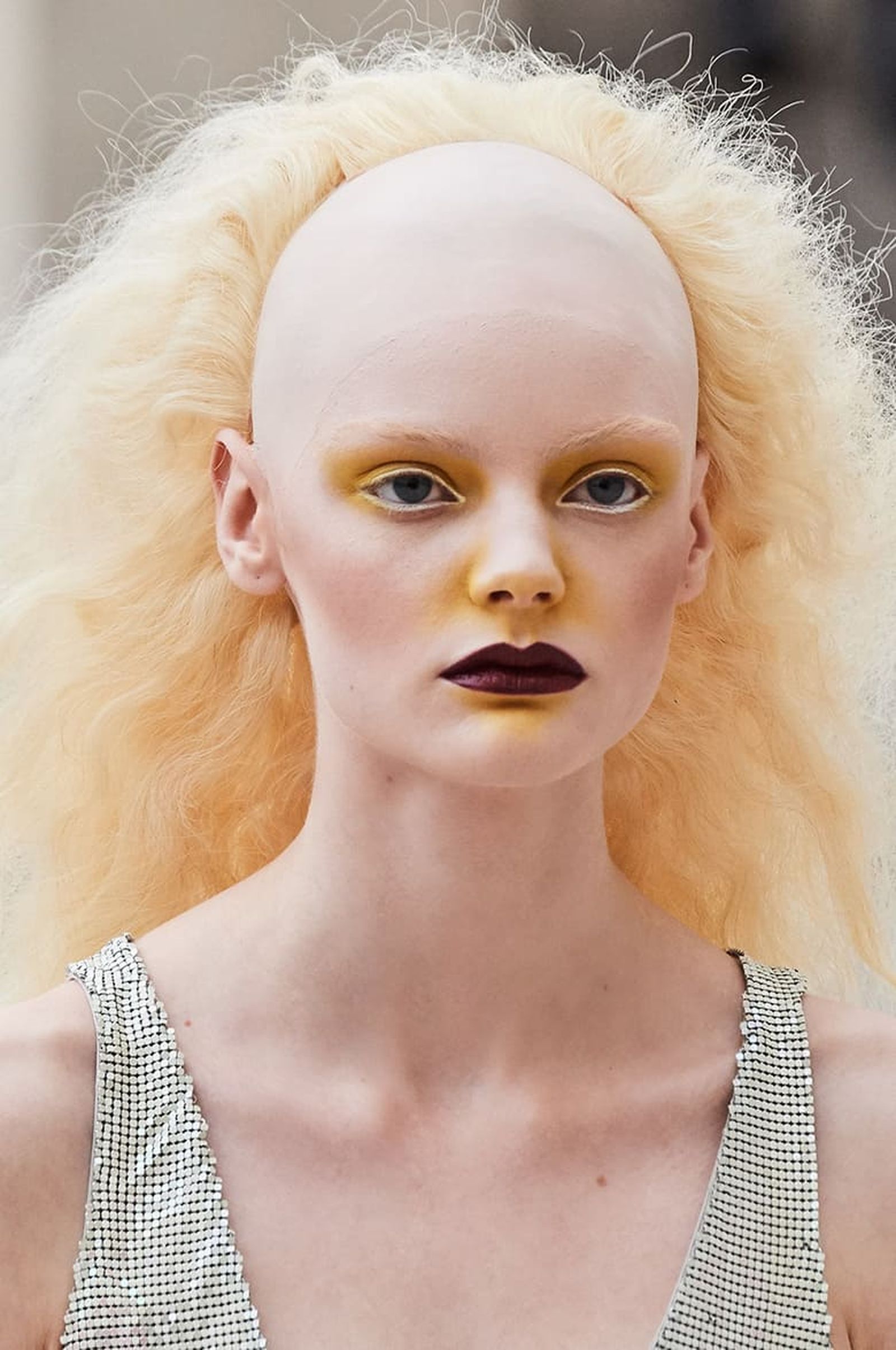 Шоу Rick Owens Spring/Summer 2020, фото 4 Макияж на шоу Rick Owens Spring/Summer 2020, фото 4