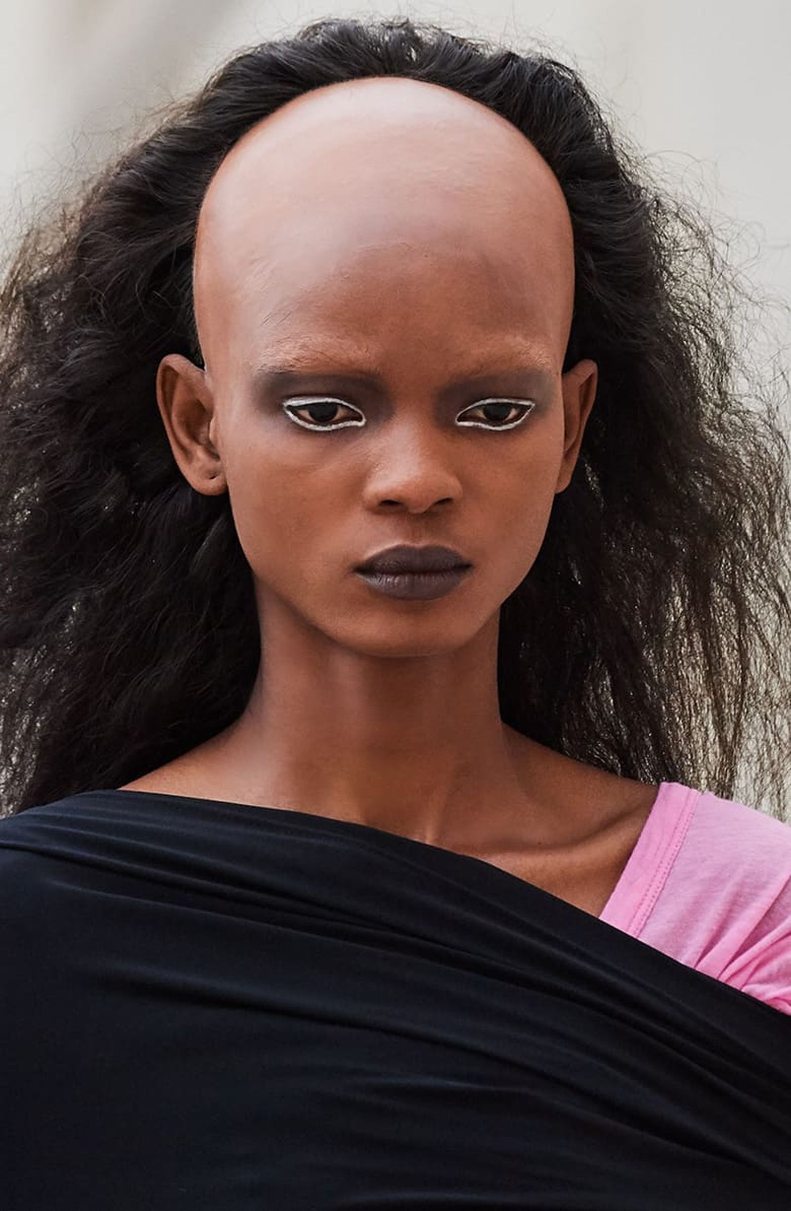 Шоу Rick Owens Spring/Summer 2020, фото 5 Макияж на шоу Rick Owens Spring/Summer 2020, фото 5