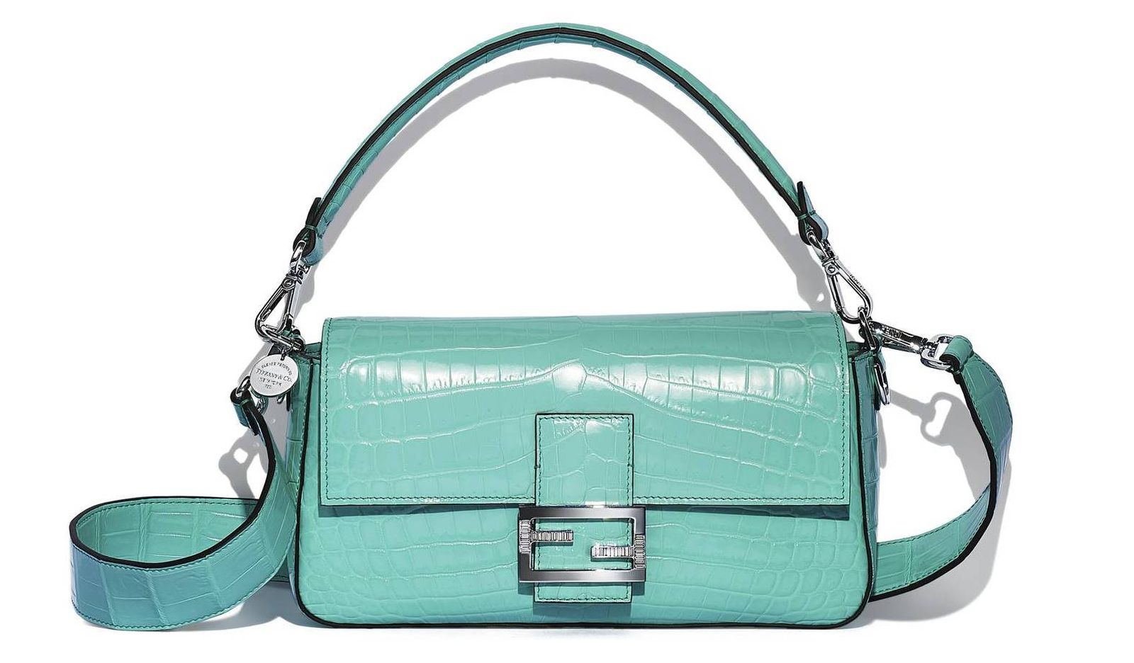 «Tiffany Baguette», полностью изготовленная из стерлингового серебра, фото 4 Сумка «Tiffany Baguette», полностью изготовленная из стерлингового серебра, фото 4