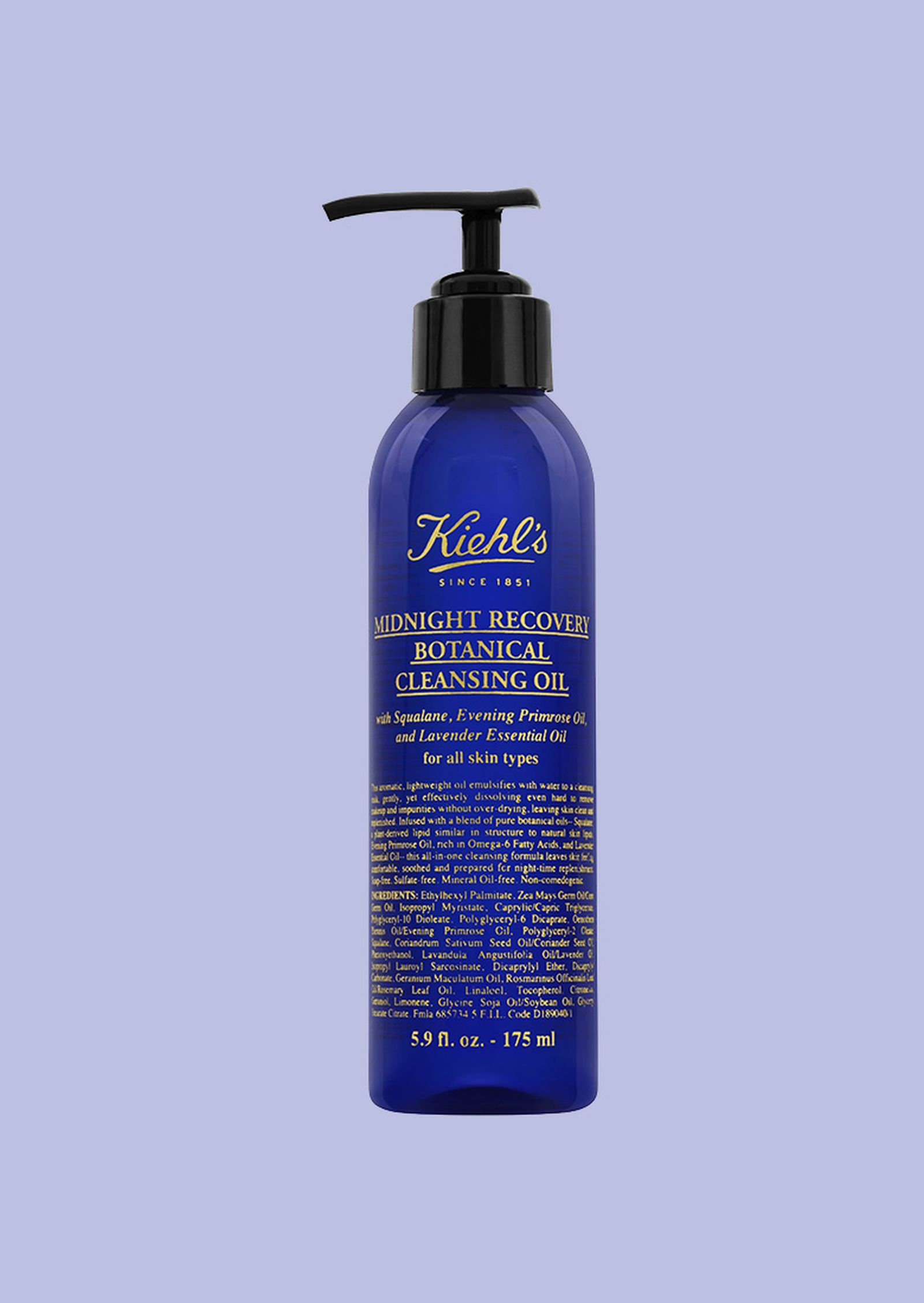 Kiehl’s Midnight Recovery Botanical Cleansing Oil Kiehl’s, масло для снятия макияжа и очищения кожи лица Midnight Recovery Botanical Cleansing Oil