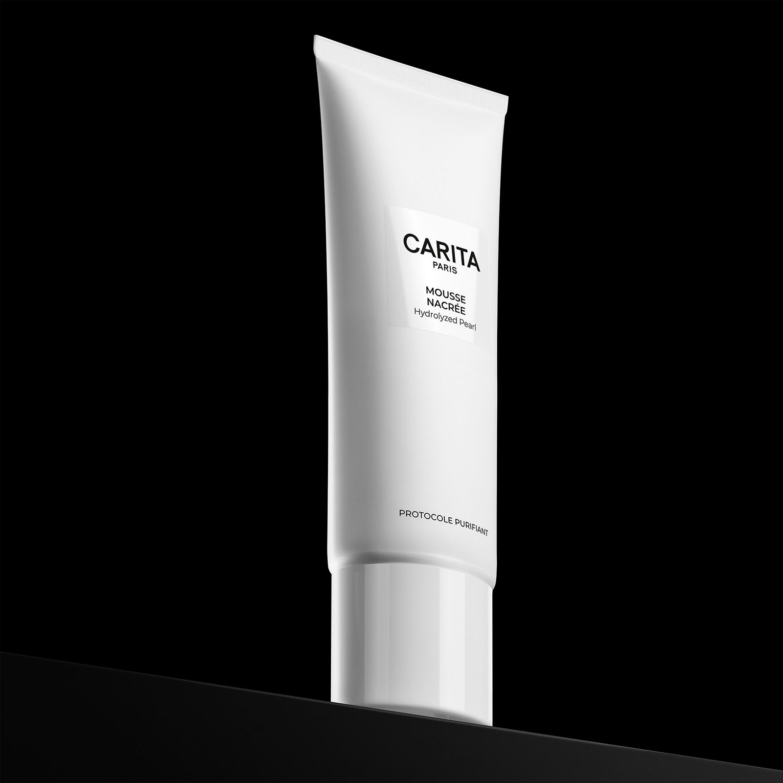 Mousse Nacrée от Carita: новый очищающий мусс с гидролизованным таитянским жемчугом, фото 1 Новый очищающий мусс Mousse Nacrée от Carita, фото 1
