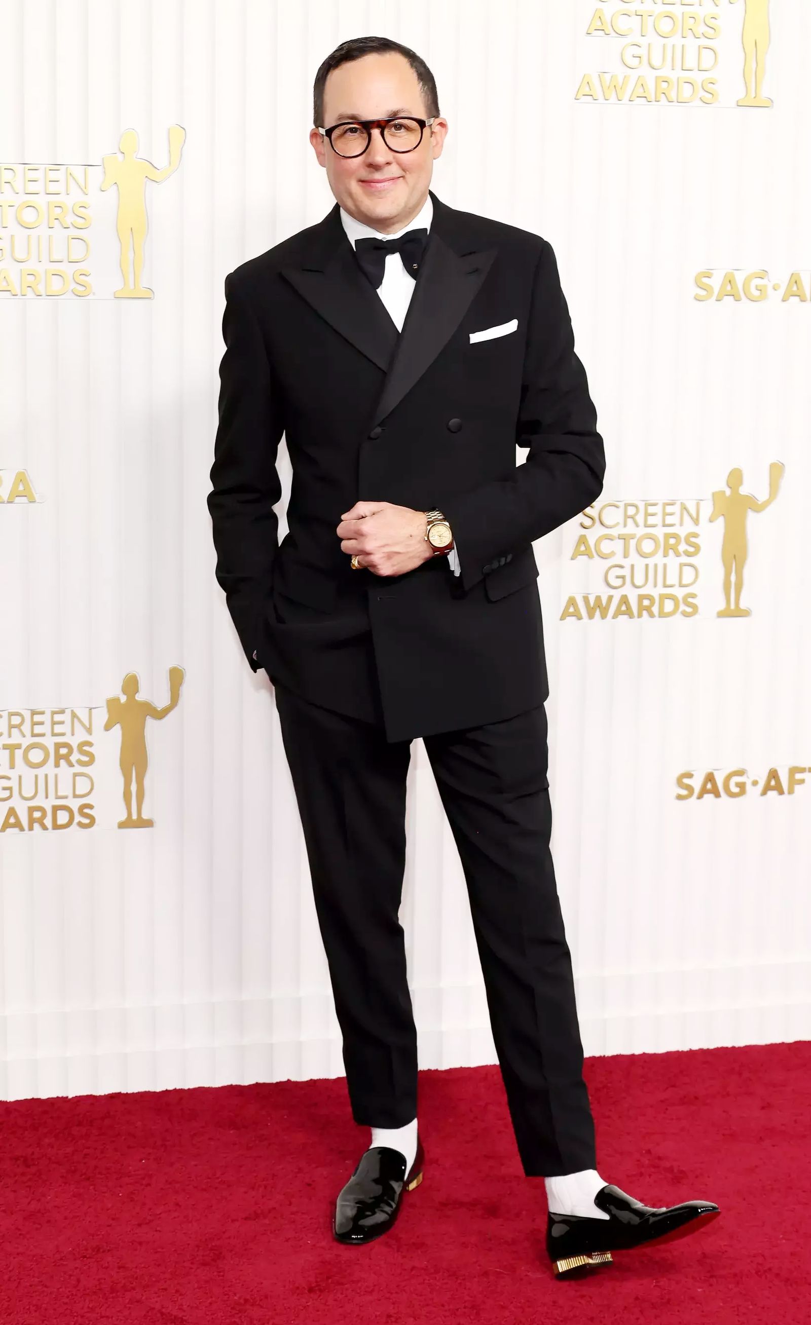 Пи Джей Бирн на 29-й церемонии вручения премии Гильдии киноактеров SAG Awards Пи Джей Бирн на 29-й церемонии вручения премии Гильдии киноактеров SAG Awards, 26 февраля 2023 г.