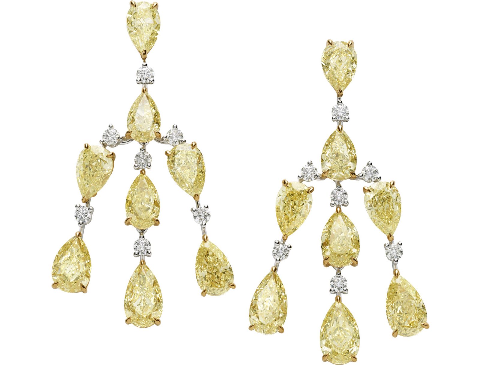 Серьги Chopard из коллекции Haute Joaillerie из 18-каратного белого золота