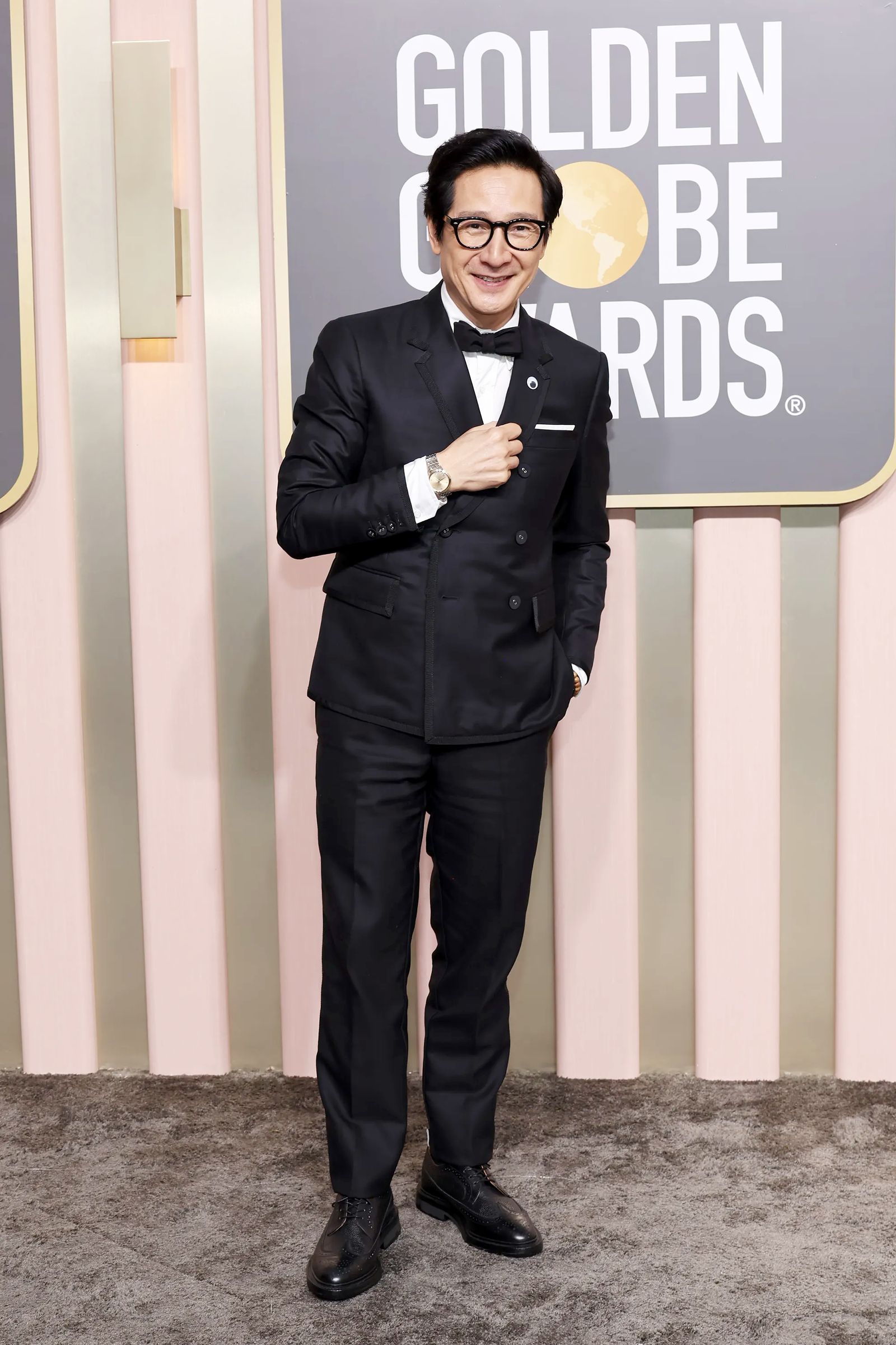 Актер Джонатан Ке Кван на 80-й церемонии вручения премии Golden Globe Awards 2023, 10 января 2023 г., фото 3 Актер Джонатан Ке Кван на 80-й церемонии вручения премии Golden Globe Awards 2023 в Беверли-Хиллз, 10 января 2023 г., фото 3