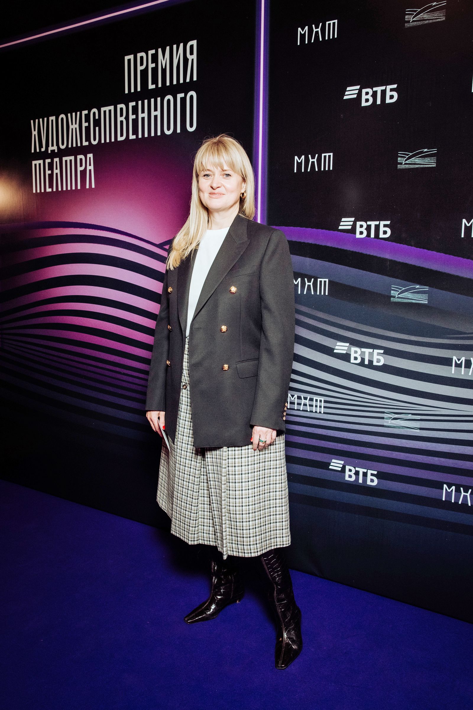 Анна Михалкова на церемонии вручения наград победителям Премии Художественного театра Анна Михалкова на церемонии вручения наград победителям Премии Художественного театра, 27 марта 2023 г.
