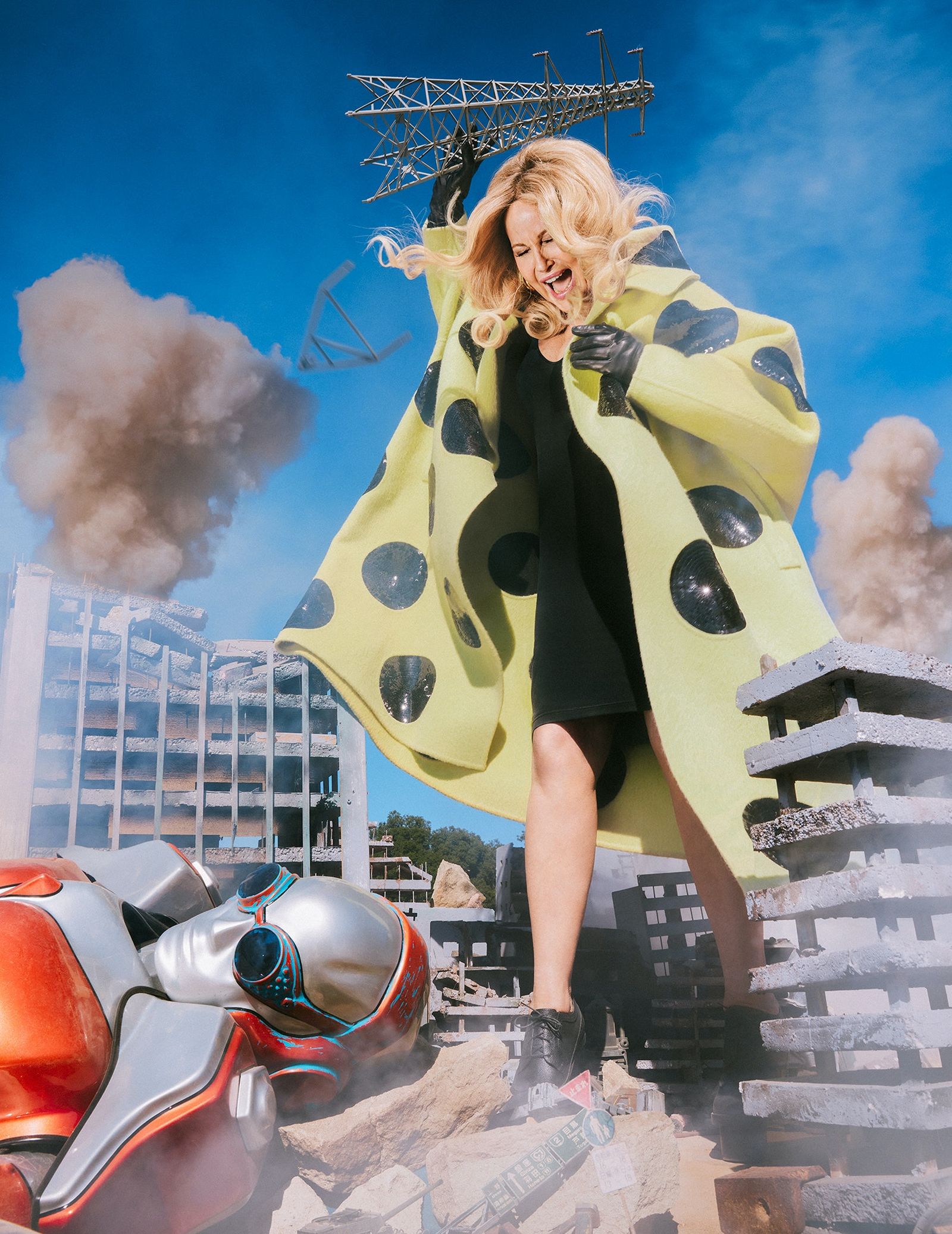 Дженнифер Кулидж в объективе Ленне Чай для W Magazine, фото 3