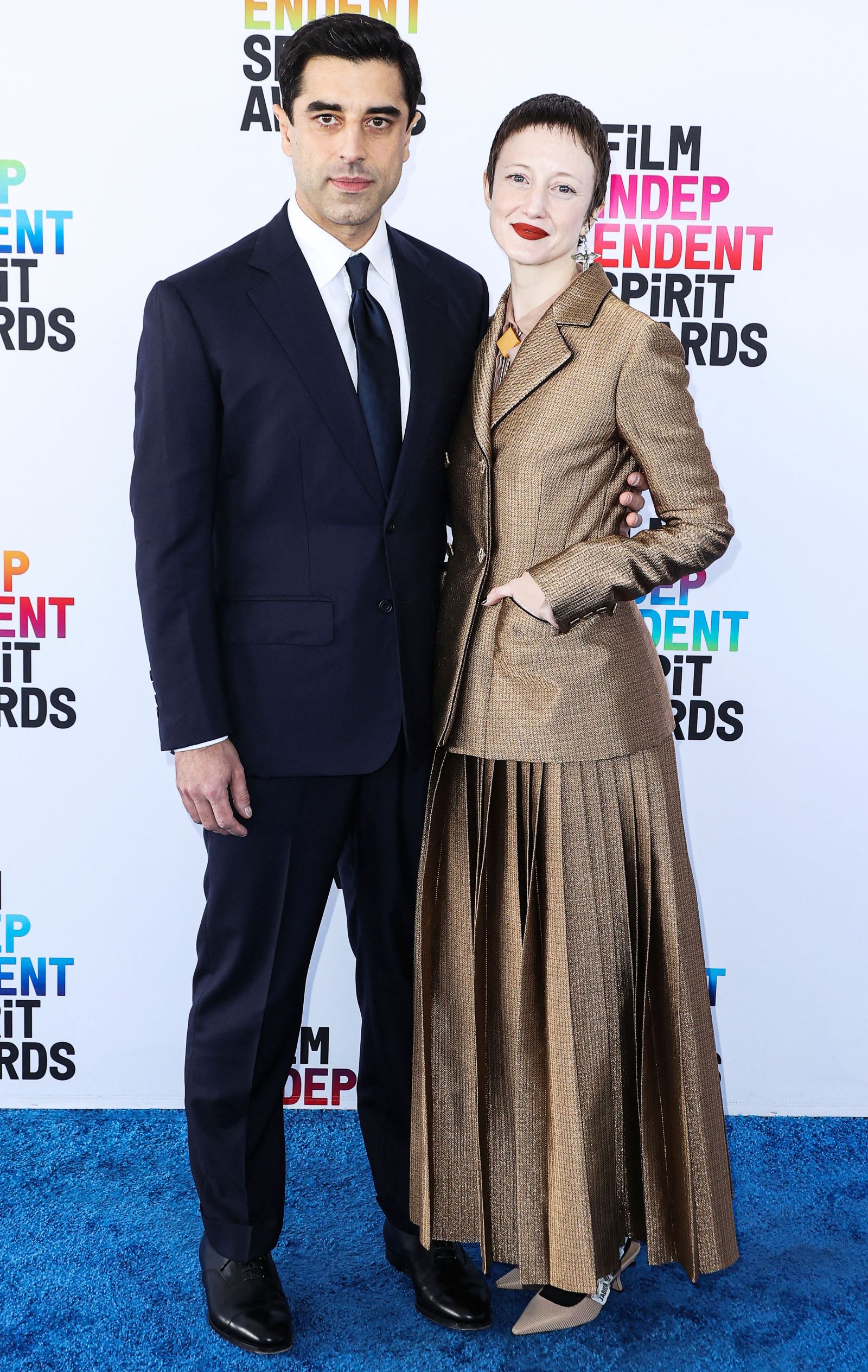 Карим Салах и Андреа Райзборо на церемонии Film Independent Spirit Awards 2023 в Санта-Монике Карим Салах и Андреа Райзборо на церемонии Film Independent Spirit Awards 2023 в Санта-Монике, 4 марта 2023 г.