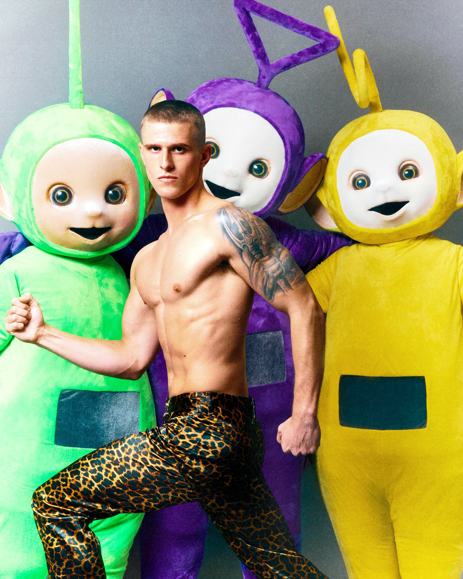 Коллекция Teletubbies x Christian Cowan, фото 8 Модная коллекция Teletubbies x Christian Cowan, фото 8