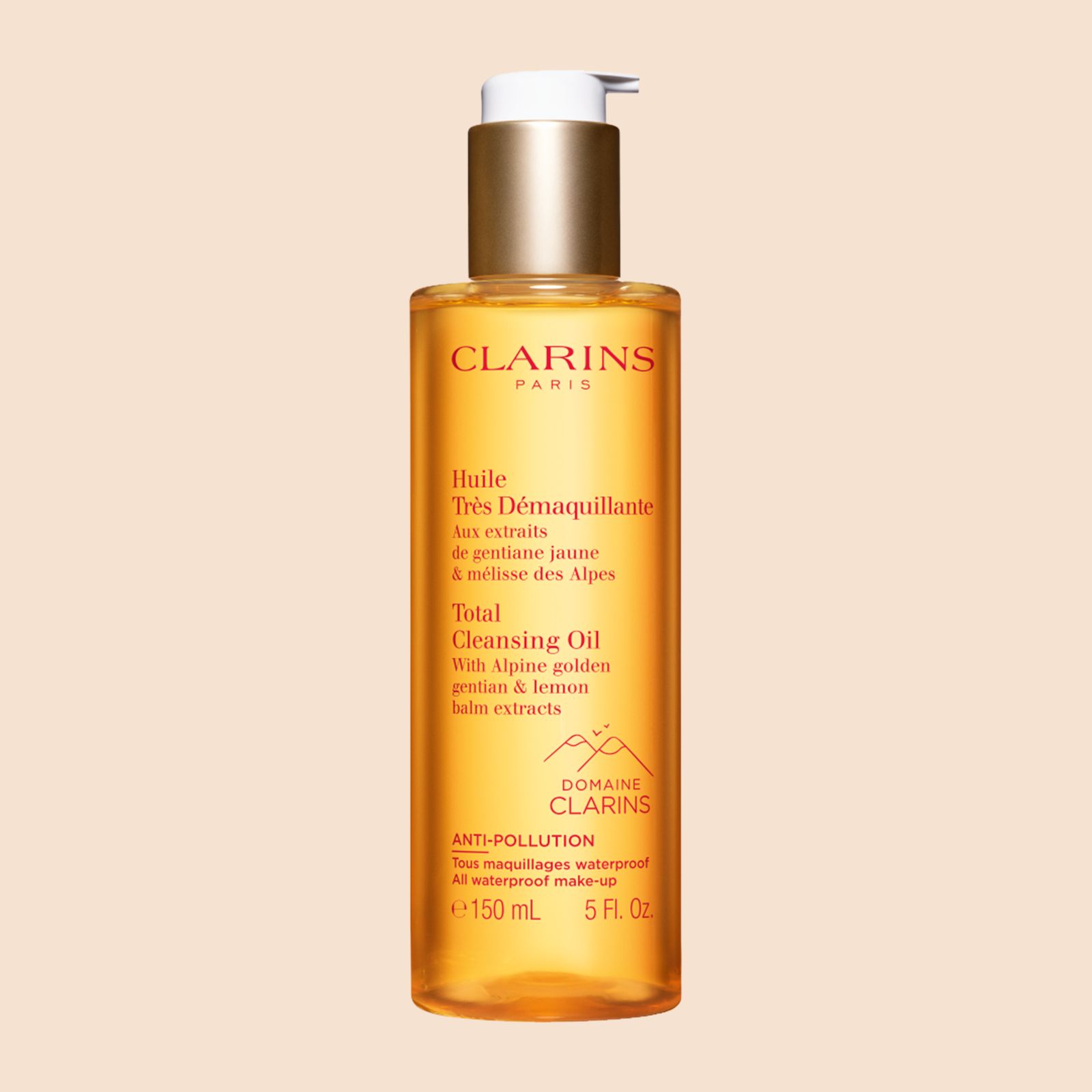 Clarins Huile Très Démaquillante Clarins, очищающее масло для любого типа кожи Huile Très Démaquillante