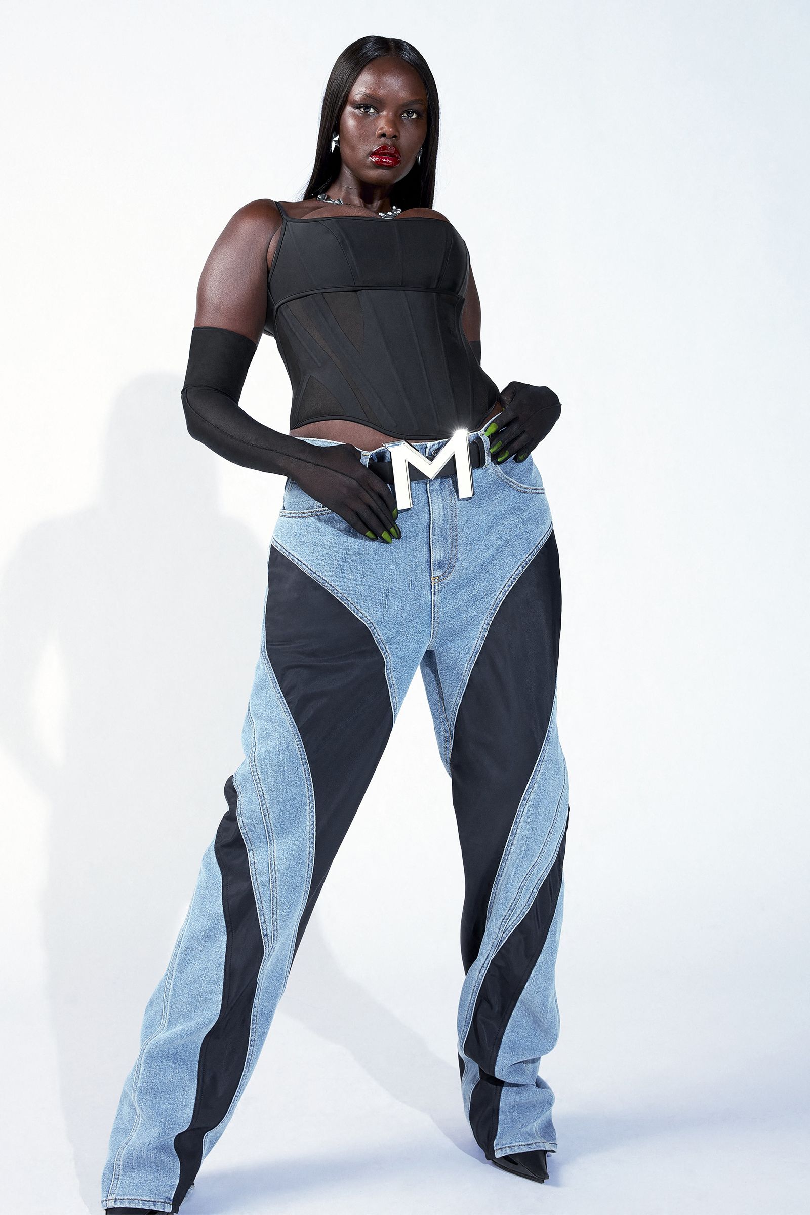Лукбук коллекции H&M x Mugler, фото 29 Лукбук коллекции H&M x Mugler, 5 апреля 2023 г., фото 29