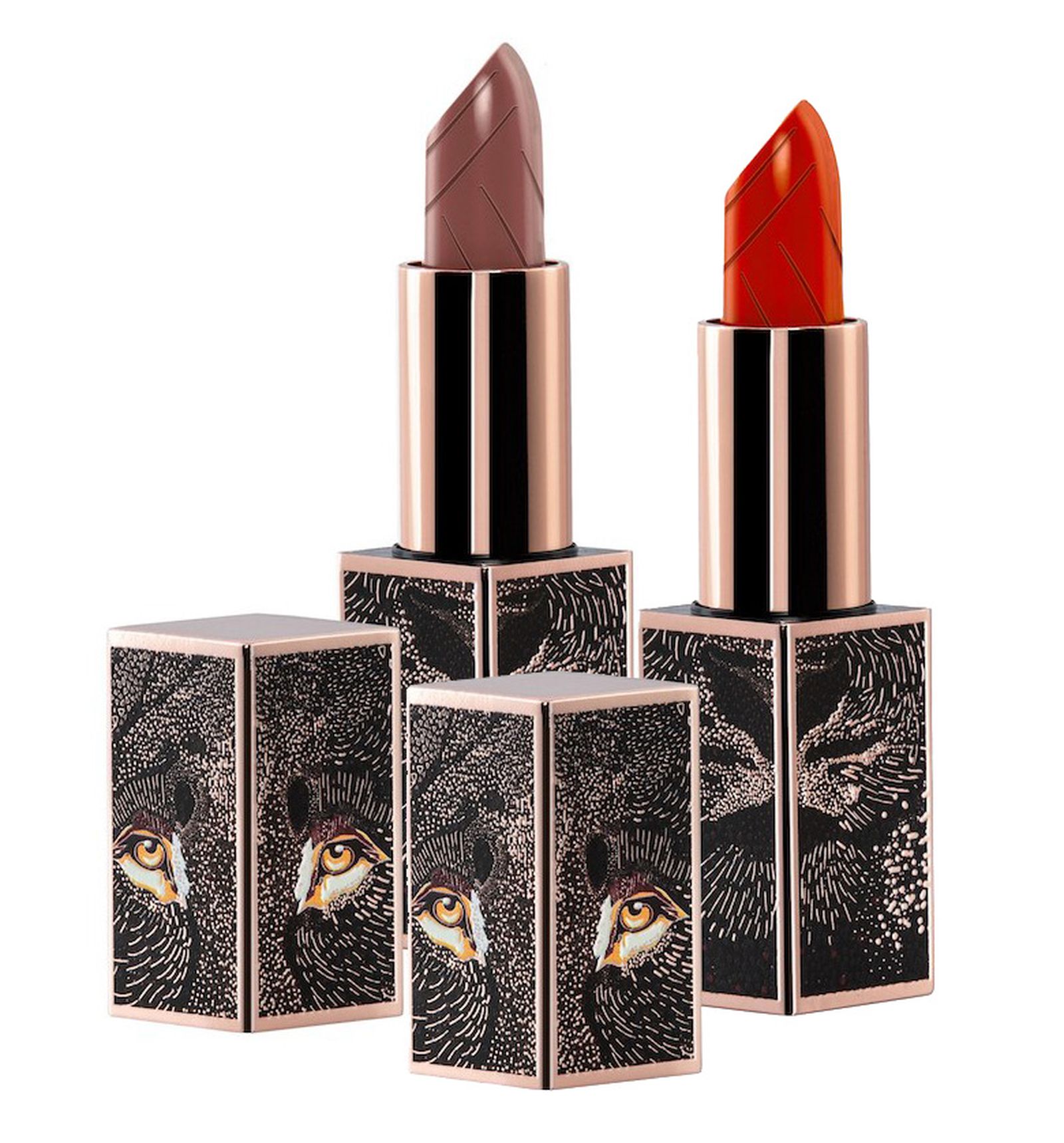 Luminess Cosmetics Be Brave Luminess Cosmetics, матовая помада Be Brave, оттенки: Pounce, Lion's Mane