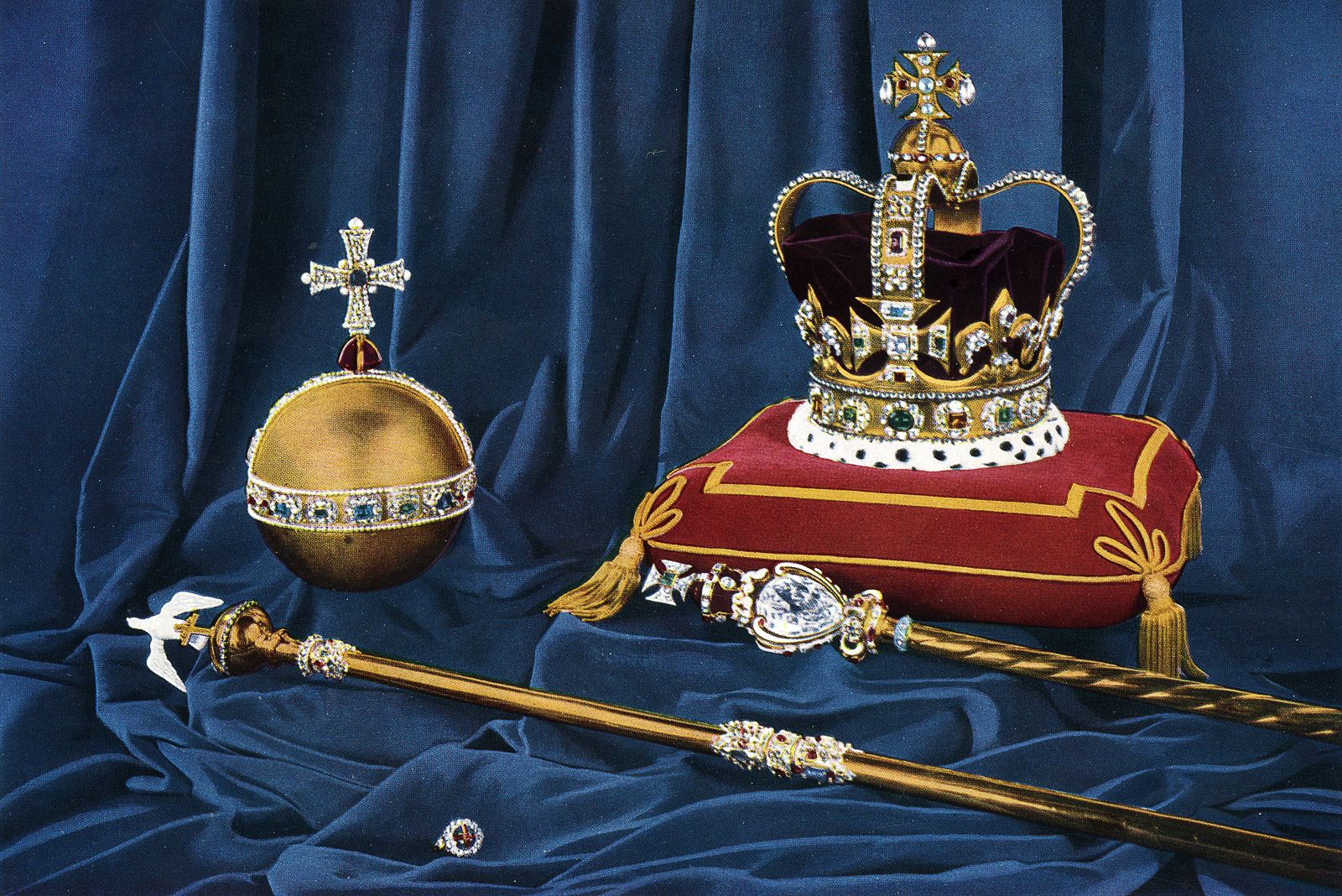 Скипетр Эдуарда VII (Sovereign’s Sceptre with Cross) Скипетр Эдуарда VII