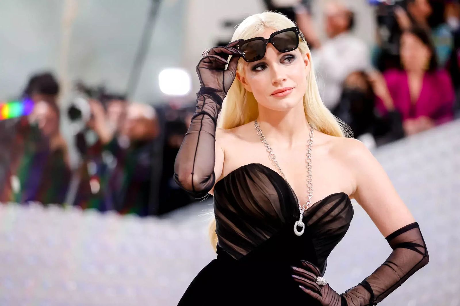 Джессика Честейн на Балу Института костюма Met Gala 2023, фото 3 Джессика Честейн на Балу Института костюма Met Gala 2023, 1 мая 2023 г., фото 3