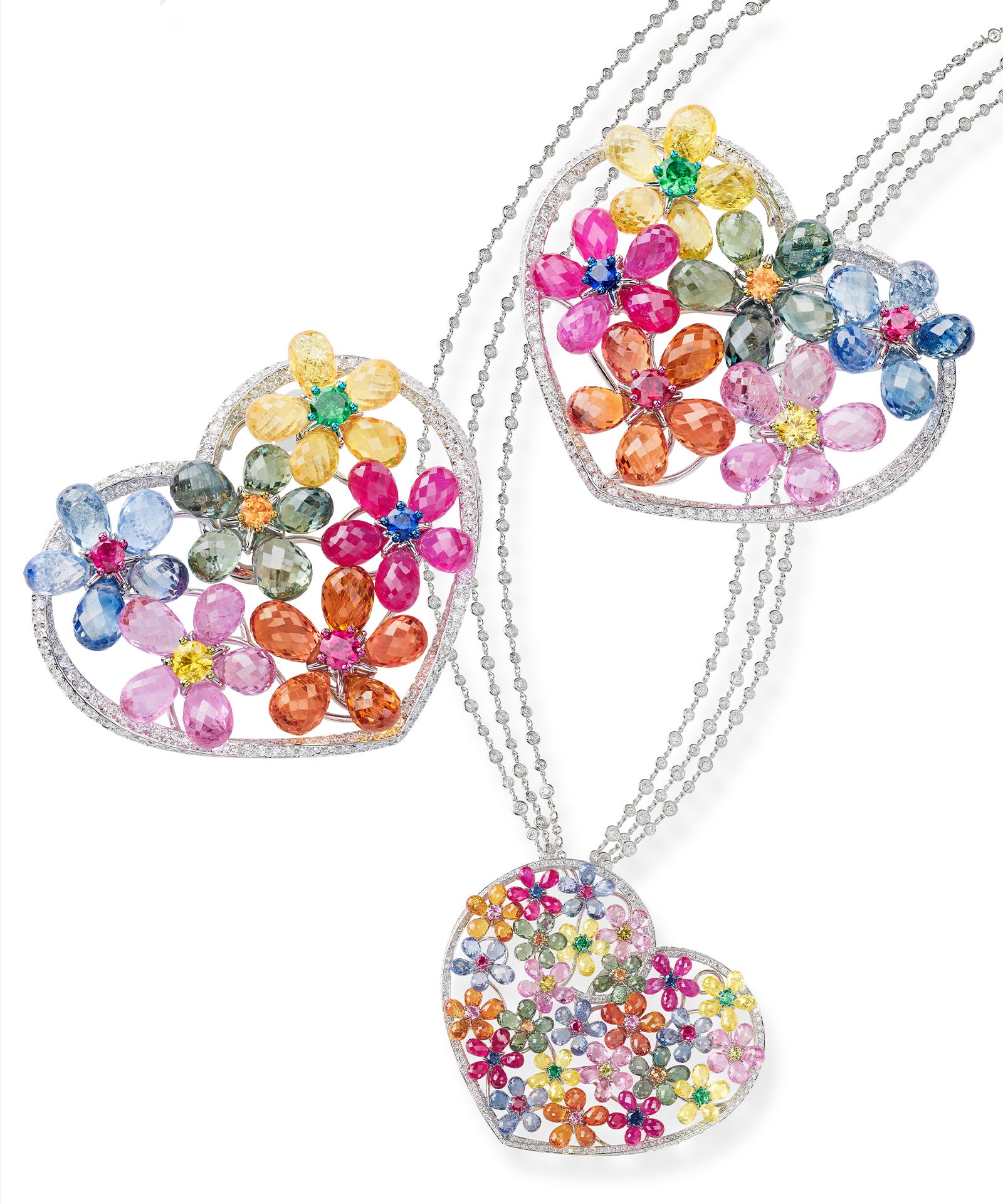 Колье Chopard Red Carpet 2023 и серьги Chopard Red Carpet Колье Chopard Red Carpet 2023 и серьги Chopard Red Carpet из 18-каратного белого «этичного» золота