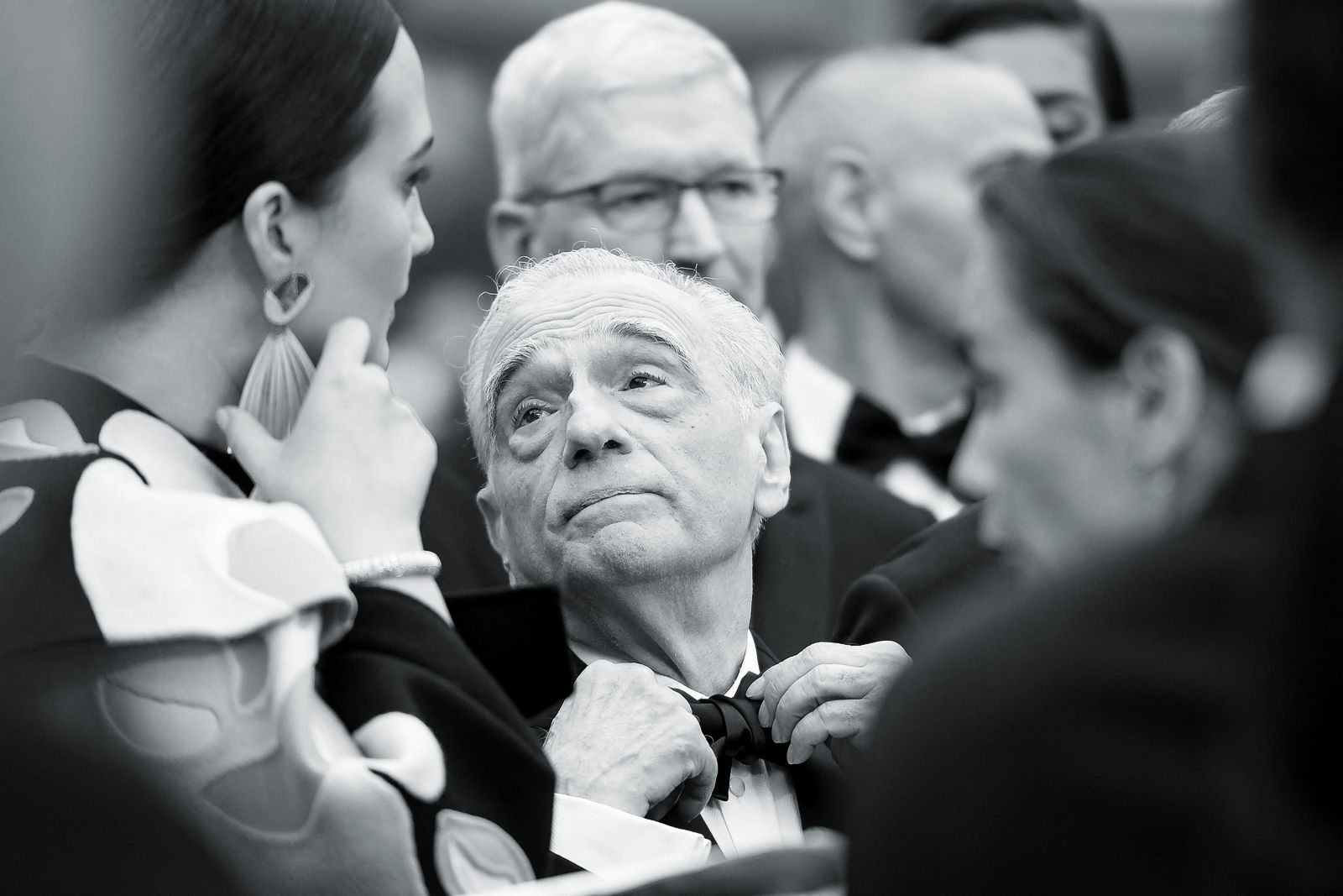 Мартин Скорсезе на премьере фильма «Убийцы цветочной луны» в рамках 76-го Каннского кинофестиваля Мартин Скорсезе на премьере фильма «Убийцы цветочной луны» в рамках 76-го Каннского кинофестиваля, 20 мая 2023 г.