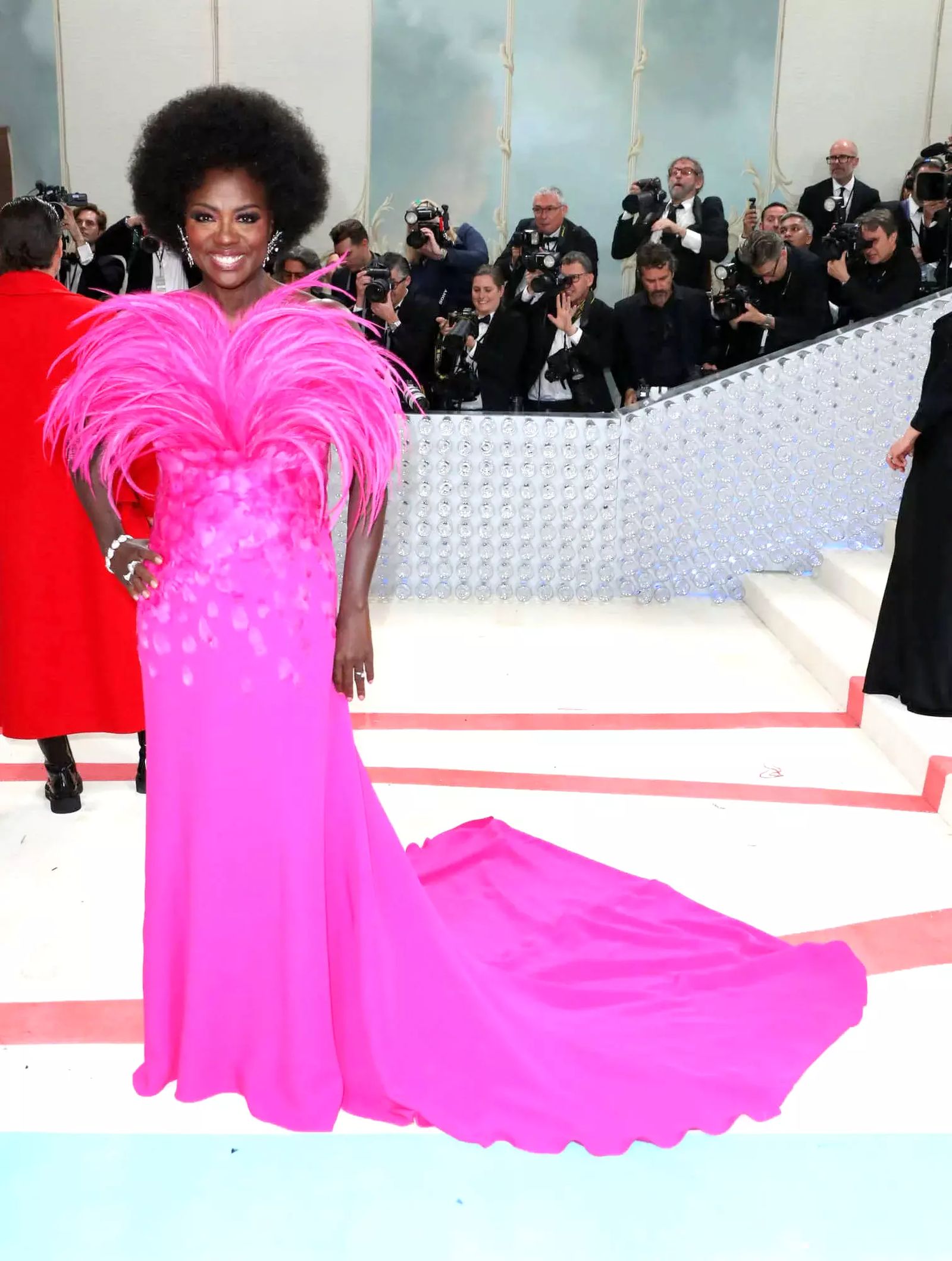 Виола Дэвис на Балу Института костюма Met Gala 2023, фото 1 Виола Дэвис на Балу Института костюма Met Gala 2023, 1 мая 2023 г., фото 1