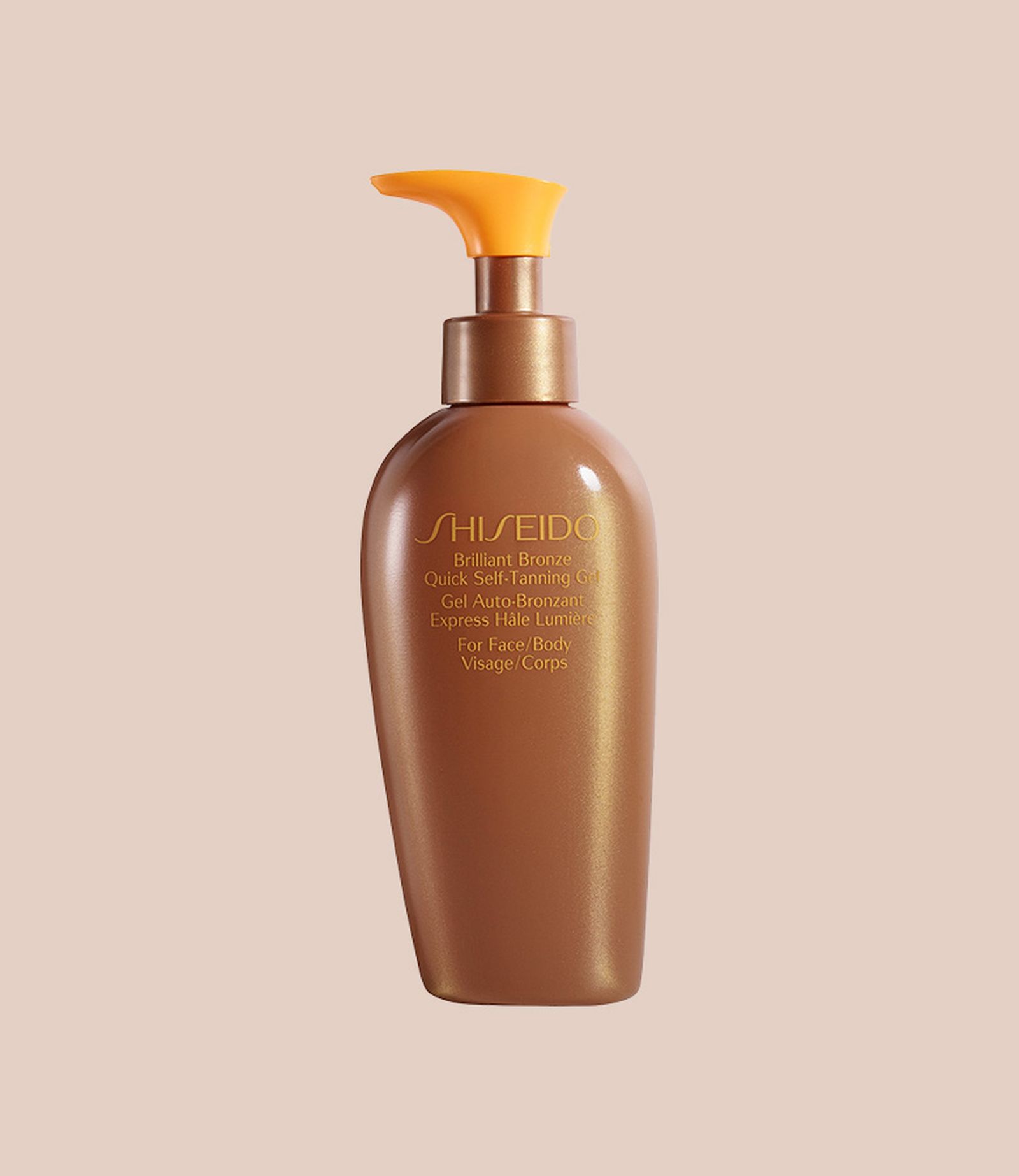 Shiseido Brilliant Bronze Shiseido, гель-автозагар для лица и тела ускоренного действия Brilliant Bronze