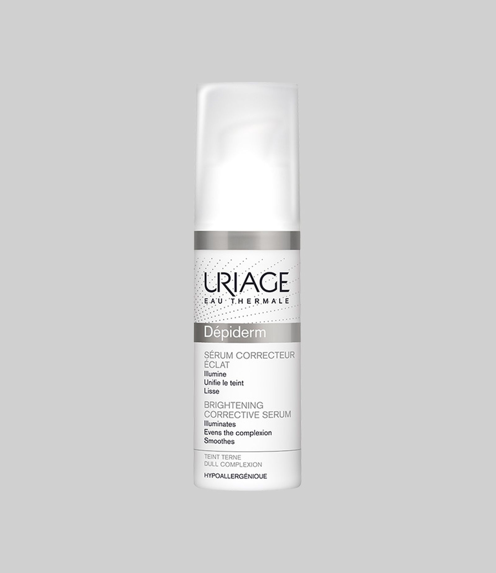 Uriage, корректирующая сыворотка придающая сияние Depiderm Serum